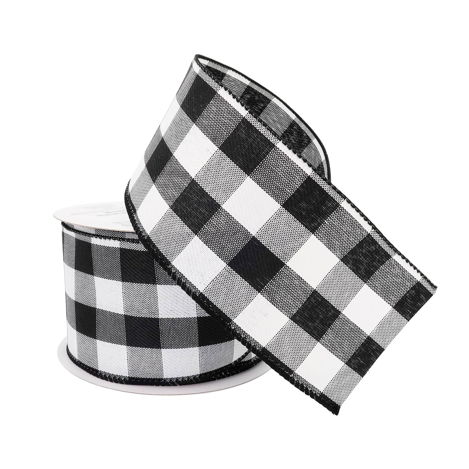 12 Pack: 2.5" x 8.3yd. Wired Gingham Ribbon by Celebrate It™