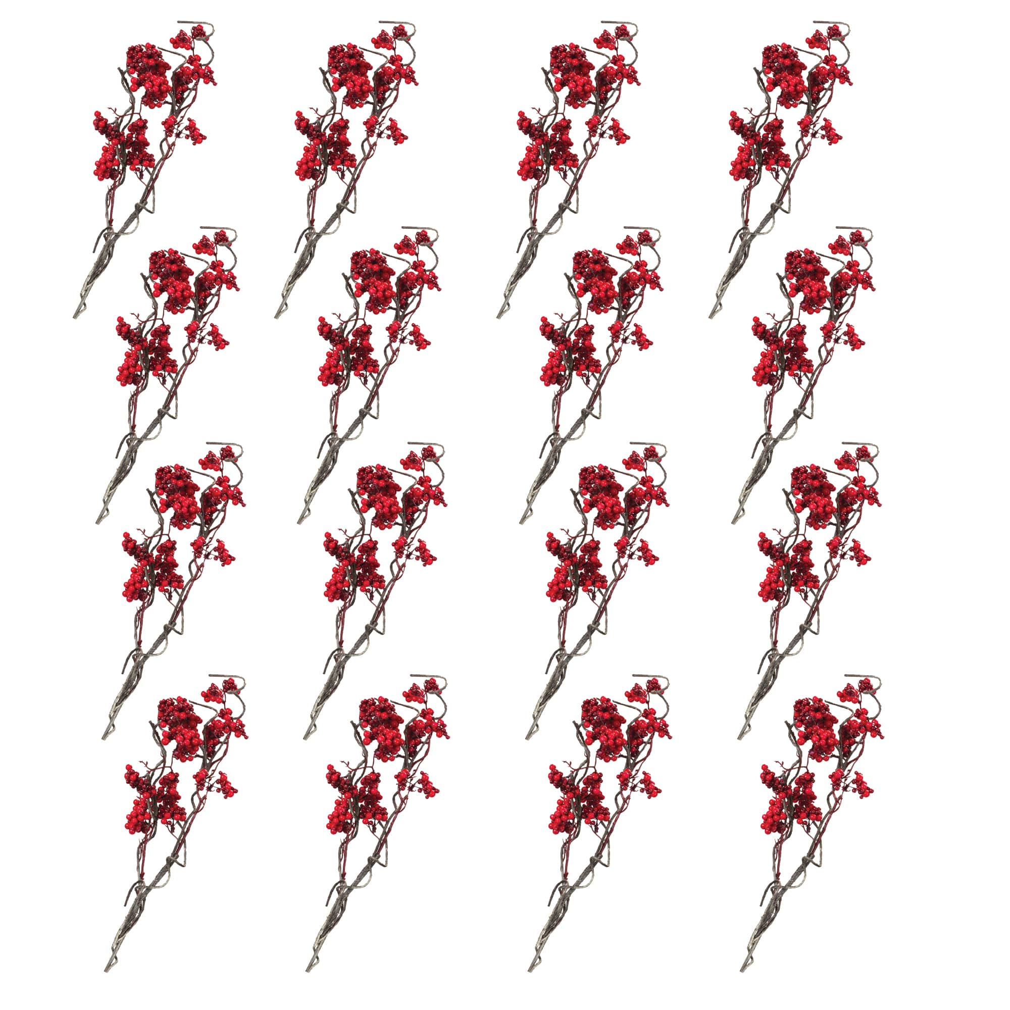 Red Berry Twig Branches, 12ct.