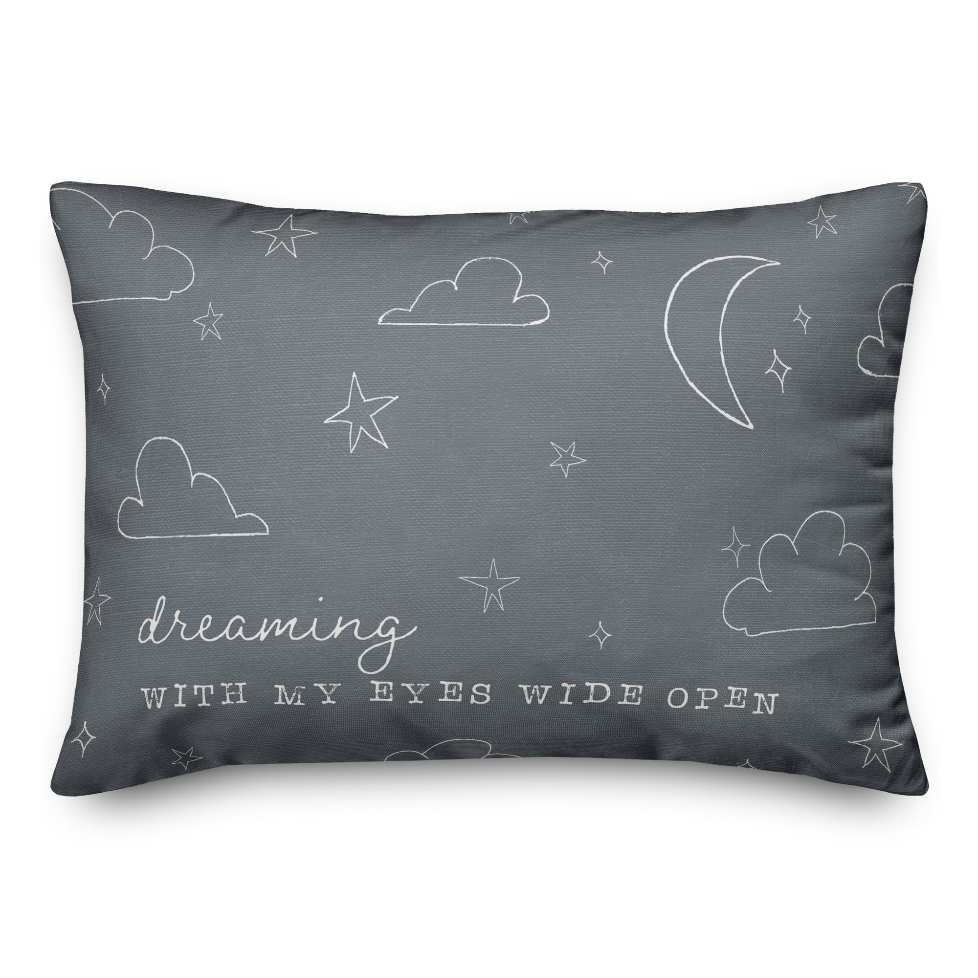 Dreaming with my Eyes Wide Open 14&#x22; x 20&#x22; Throw Pillow