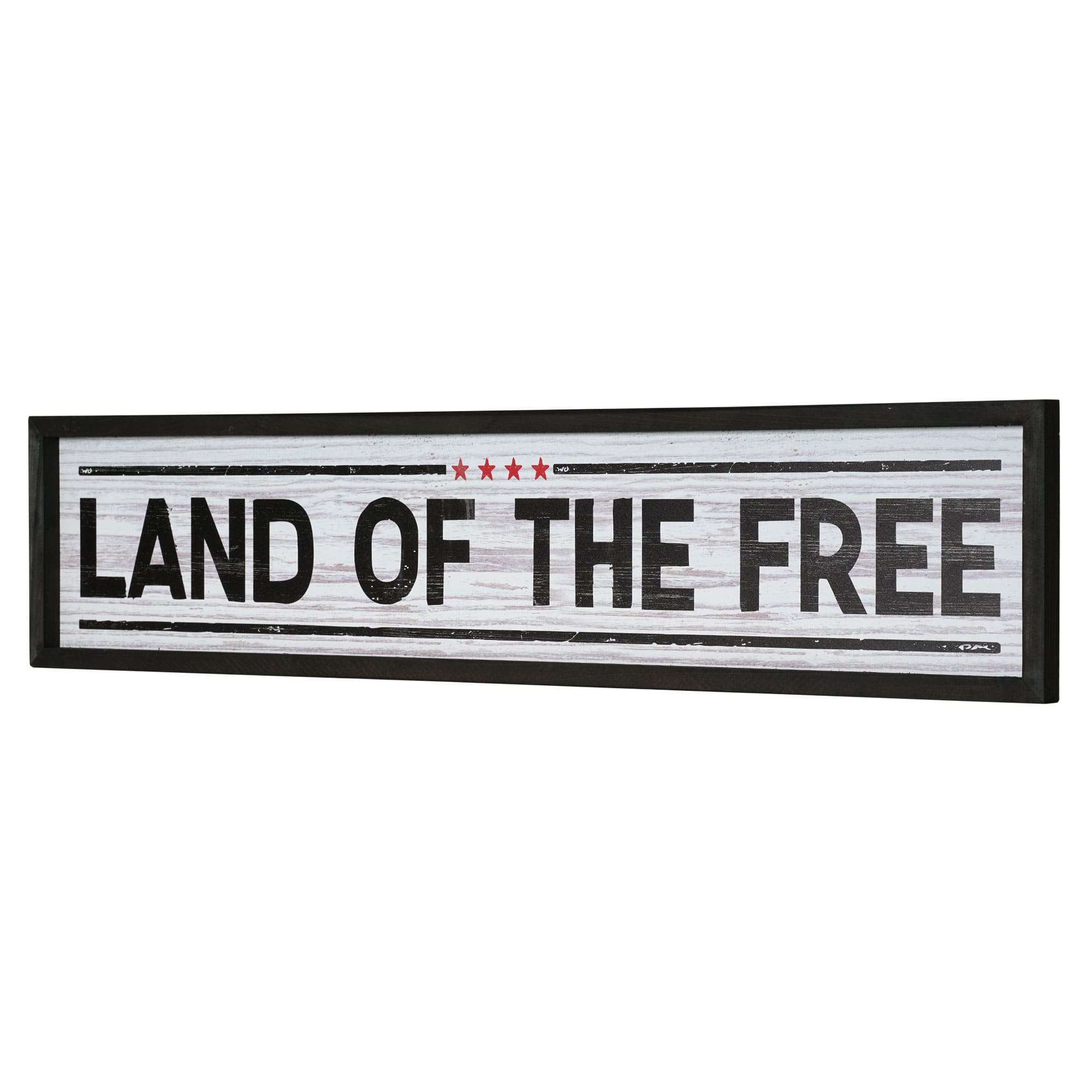 American Art D&#xE9;cor&#x2122; 36&#x22; Land Of The Free Novelty Wall Sign