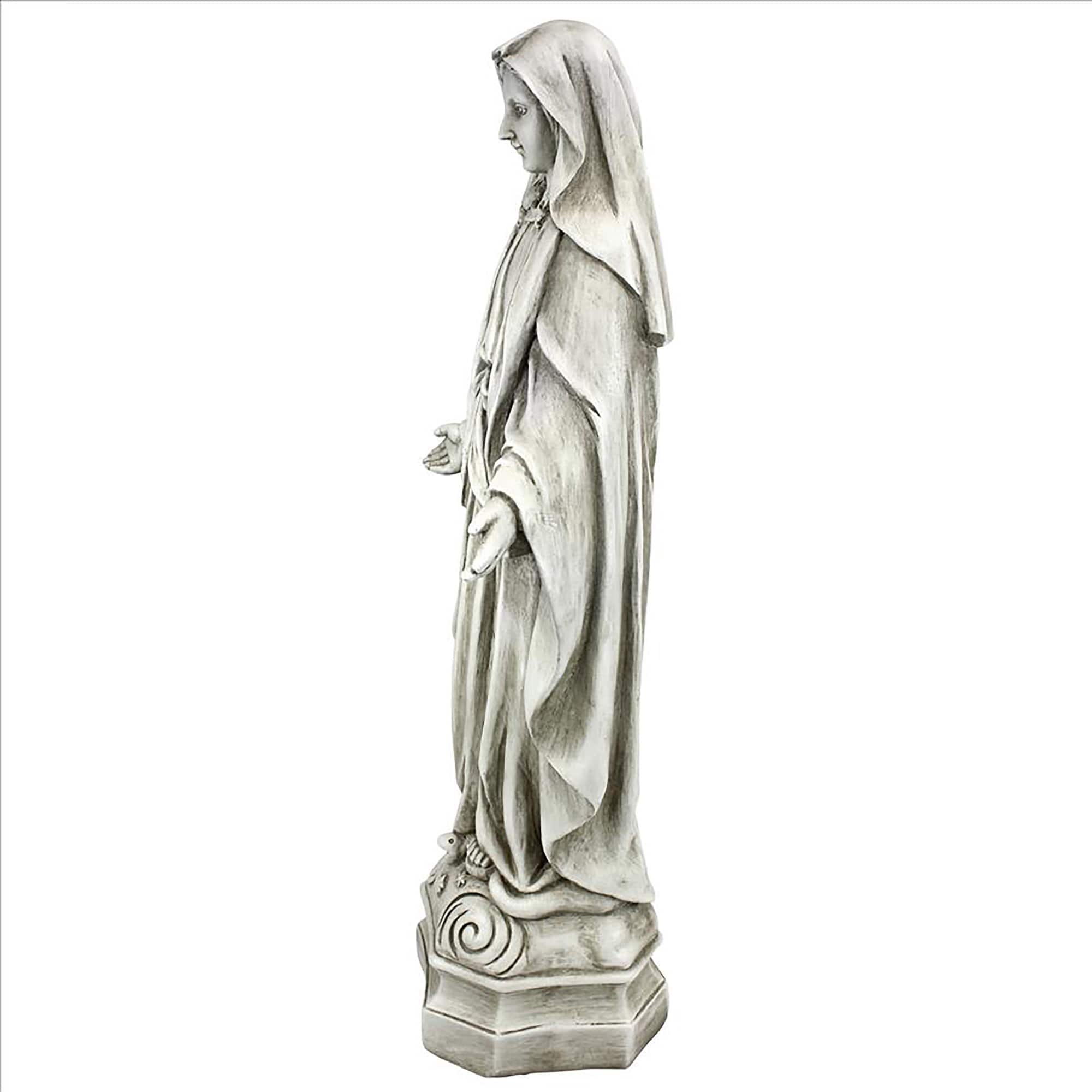 Design Toscano 23.5&#x22; Madonna of Notre Dame Garden Statue