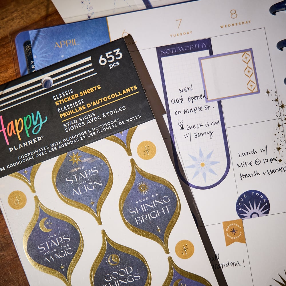 The Classic Happy Planner&#xAE; Star Signs Sticker Book
