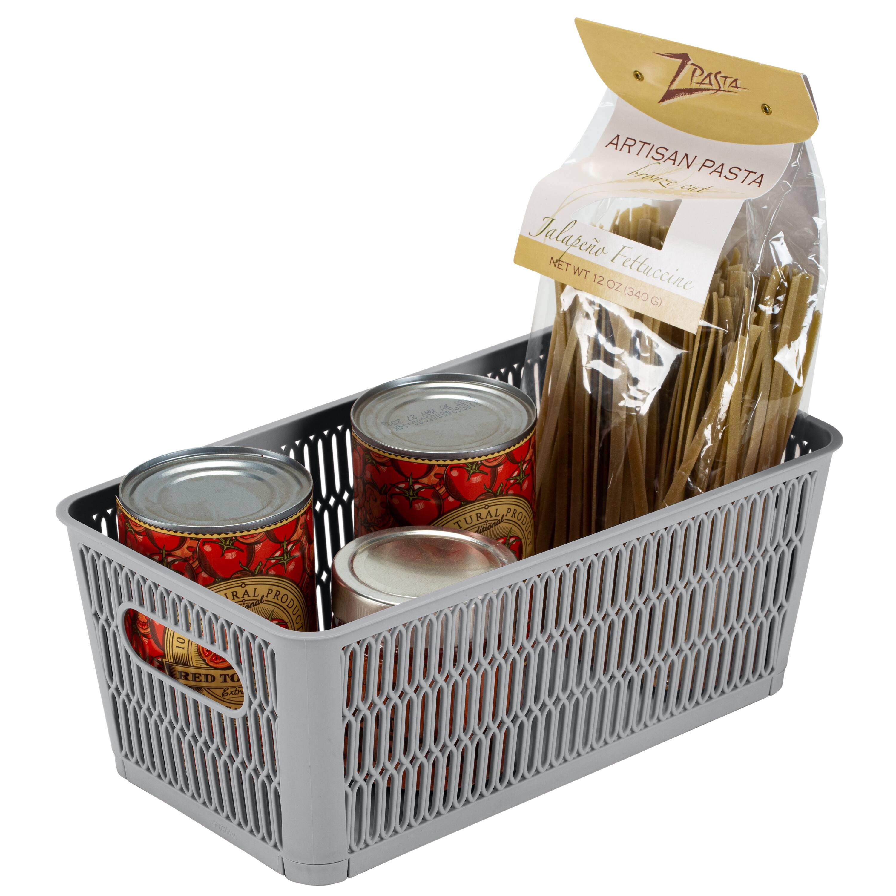 Simplify Slide 2 Stack It Small Storage Tote Baskets, 2ct.
