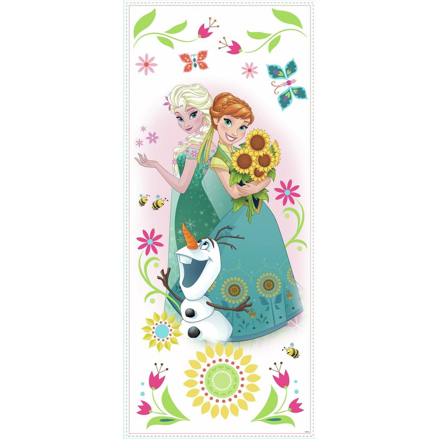 RoomMates Frozen Fever Group Peel &#x26; Stick Graphic
