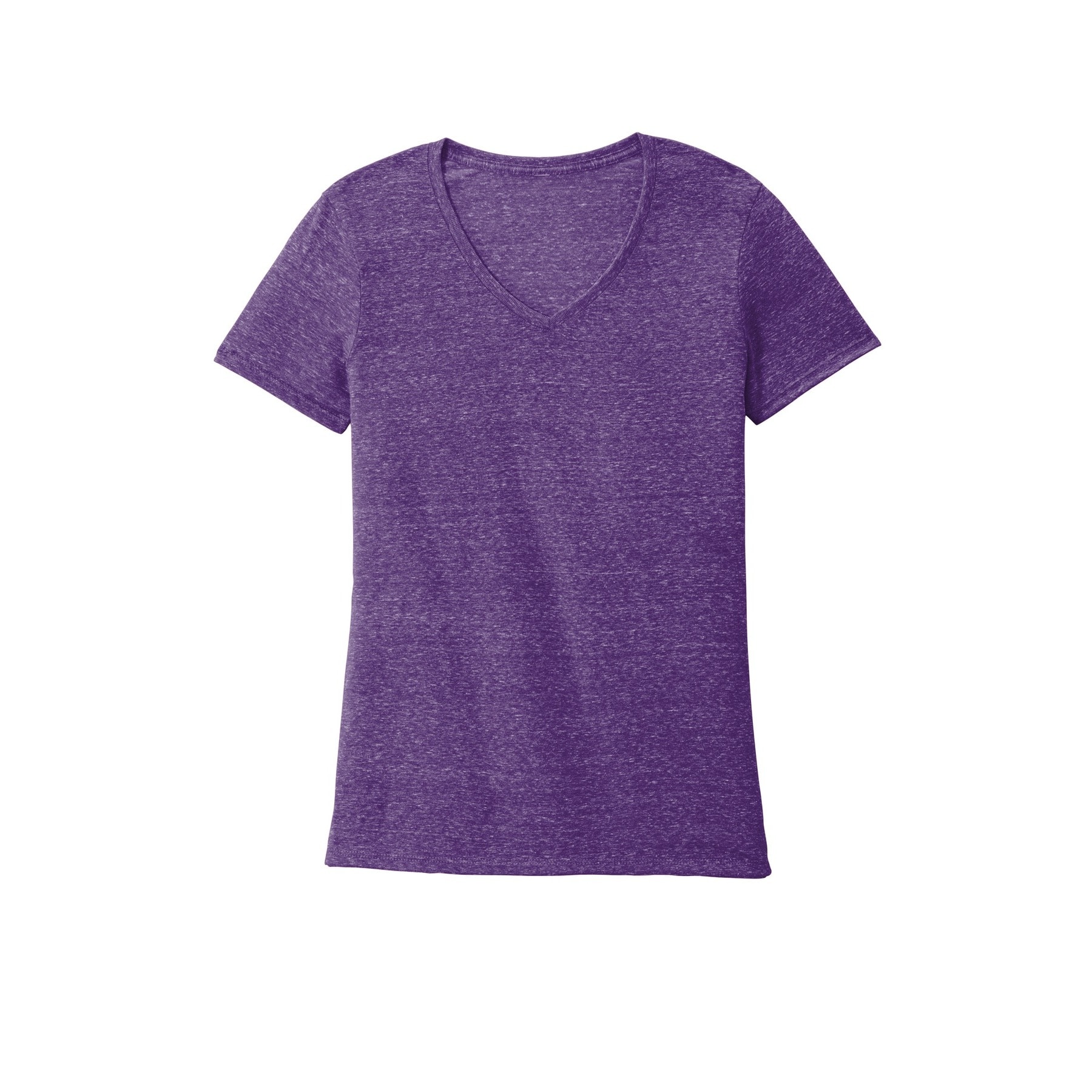 JERZEES&#xAE; Ladies Snow Heather Jersey V-Neck T-Shirt