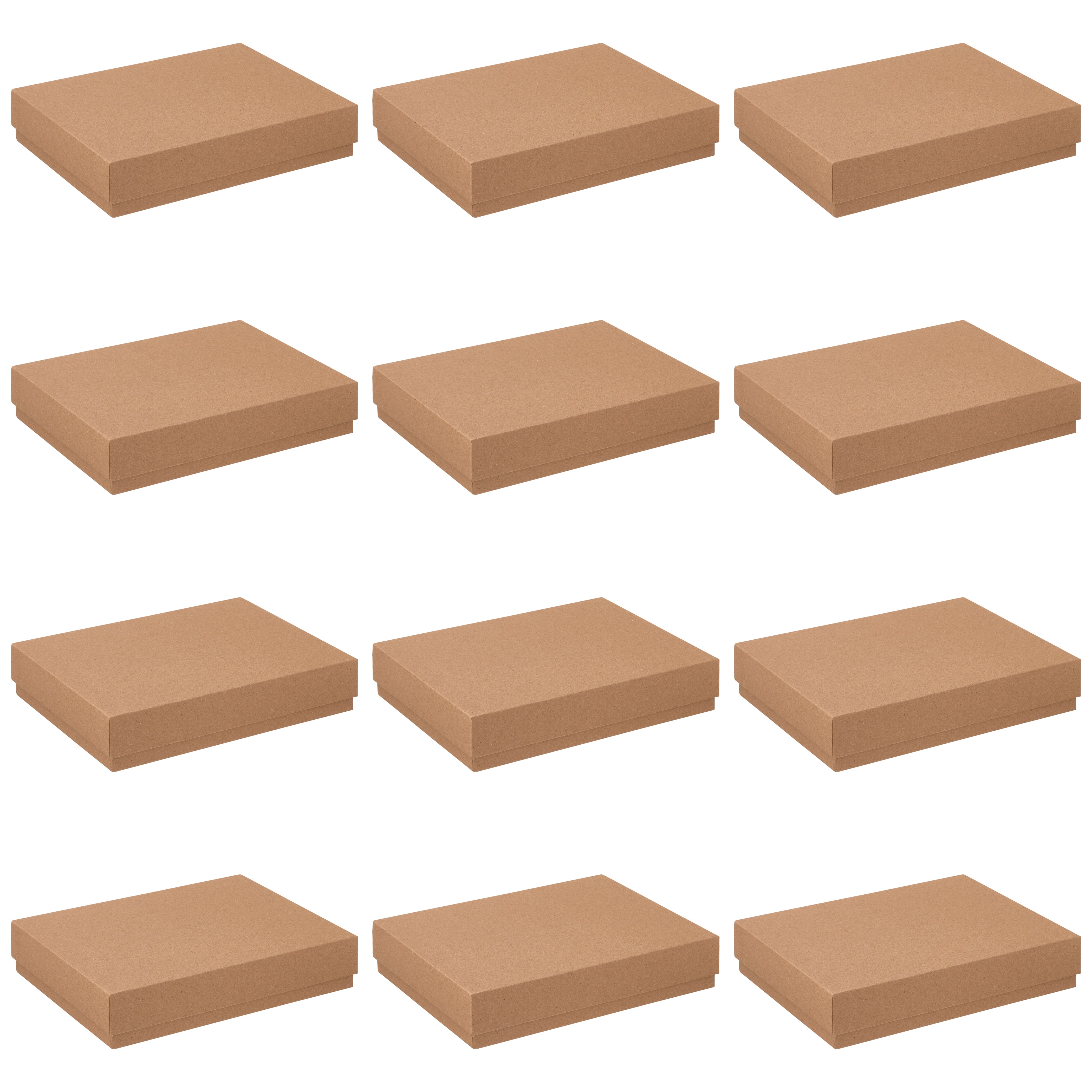 12 Pack: Kraft Frame Box by Celebrate It&#x2122;