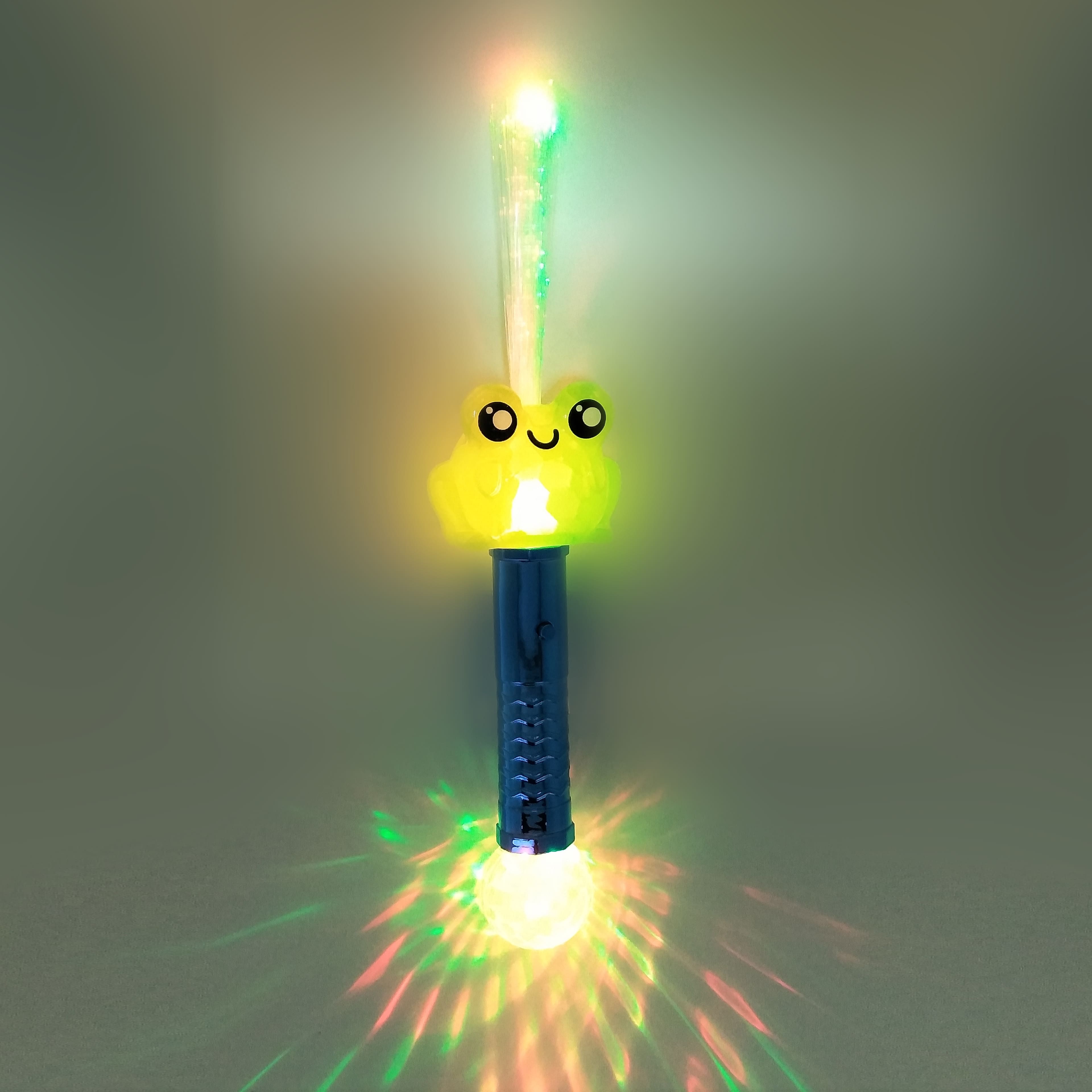 Green Frog Light Up Fibre Optic Wand by Creatology&#x2122; Fab Finds