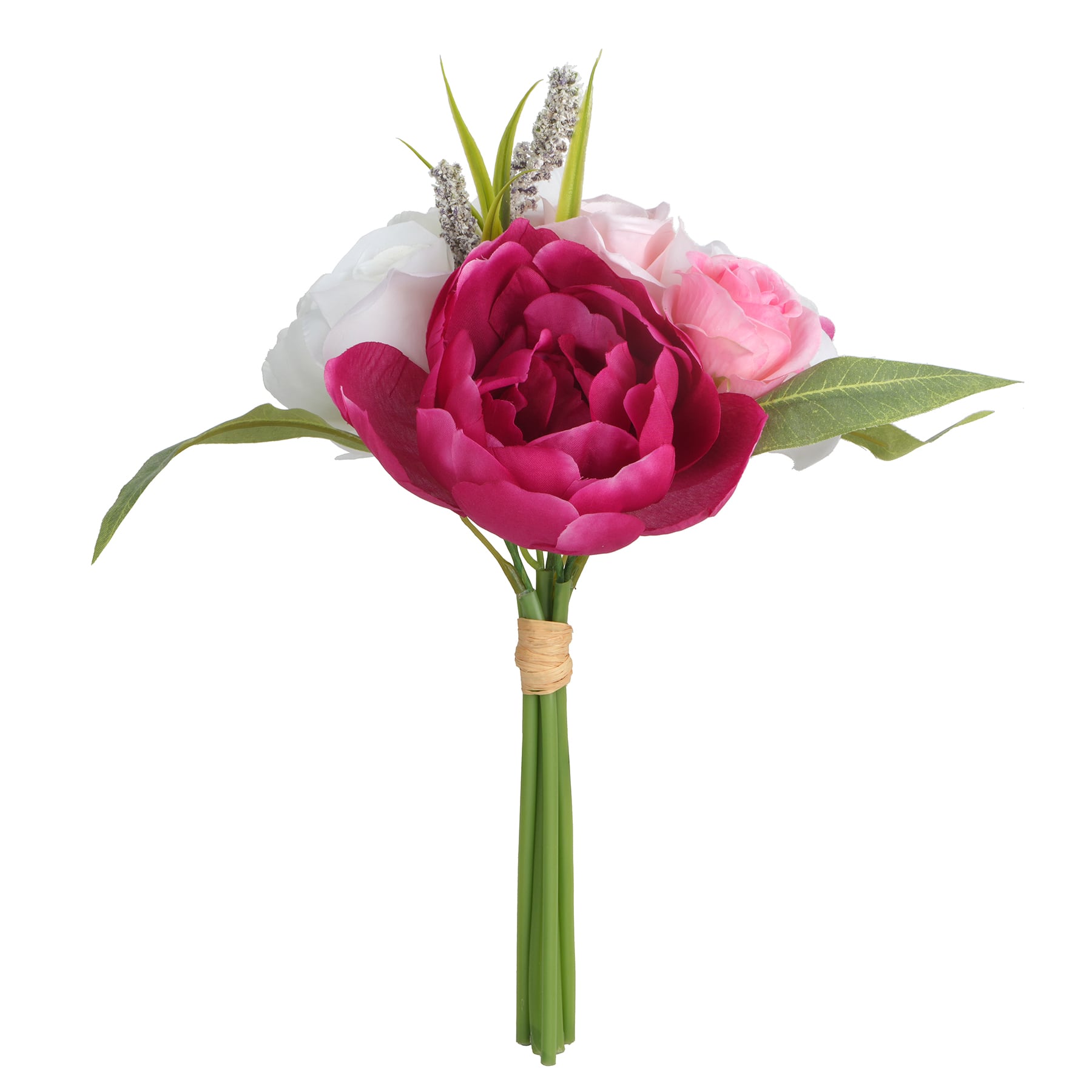 Dark Pink Peony &#x26; Rose Mix Bouquet by Ashland&#xAE;