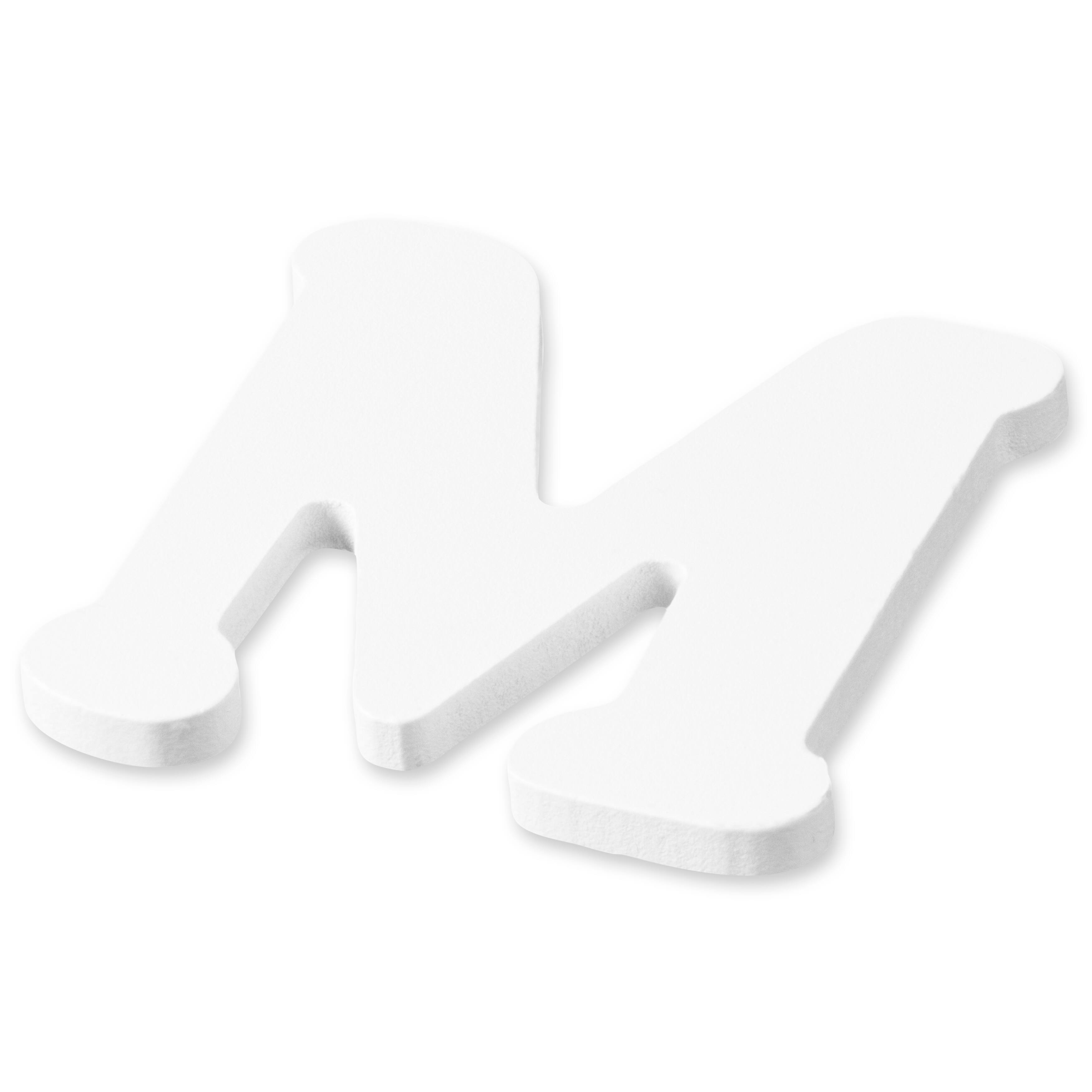 12 Pack: 2.5" White MDF Letter by Make Market®