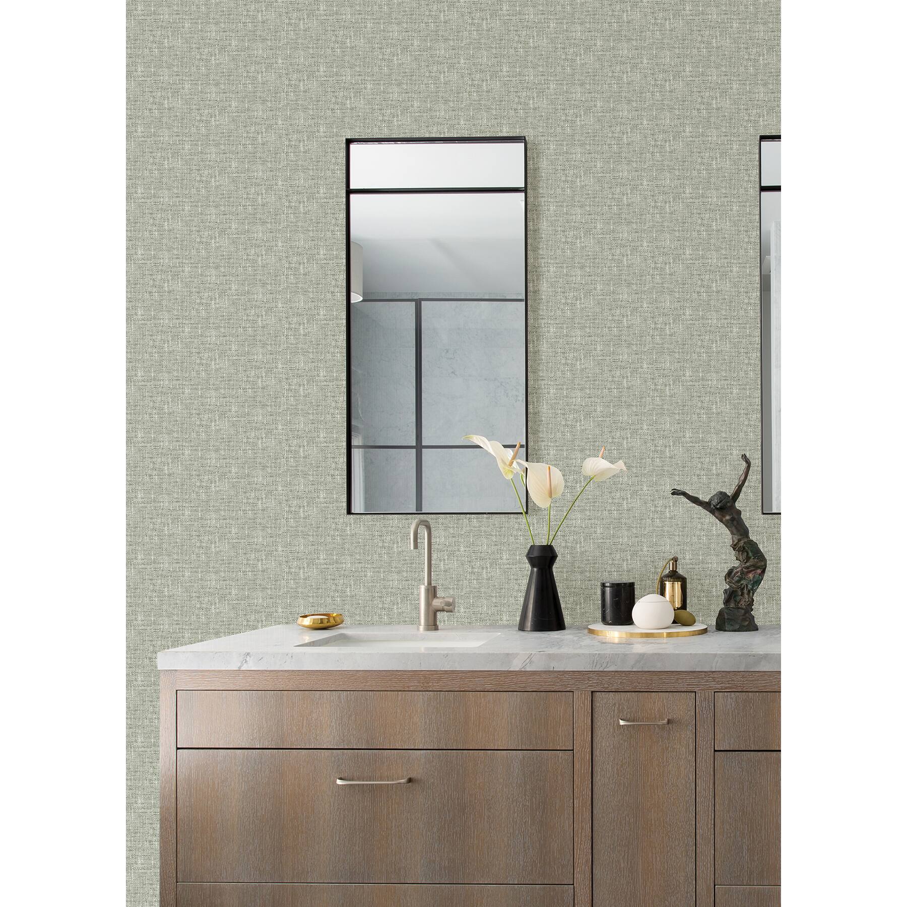 NuWallpaper Poplin Peel &#x26; Stick Wallpaper