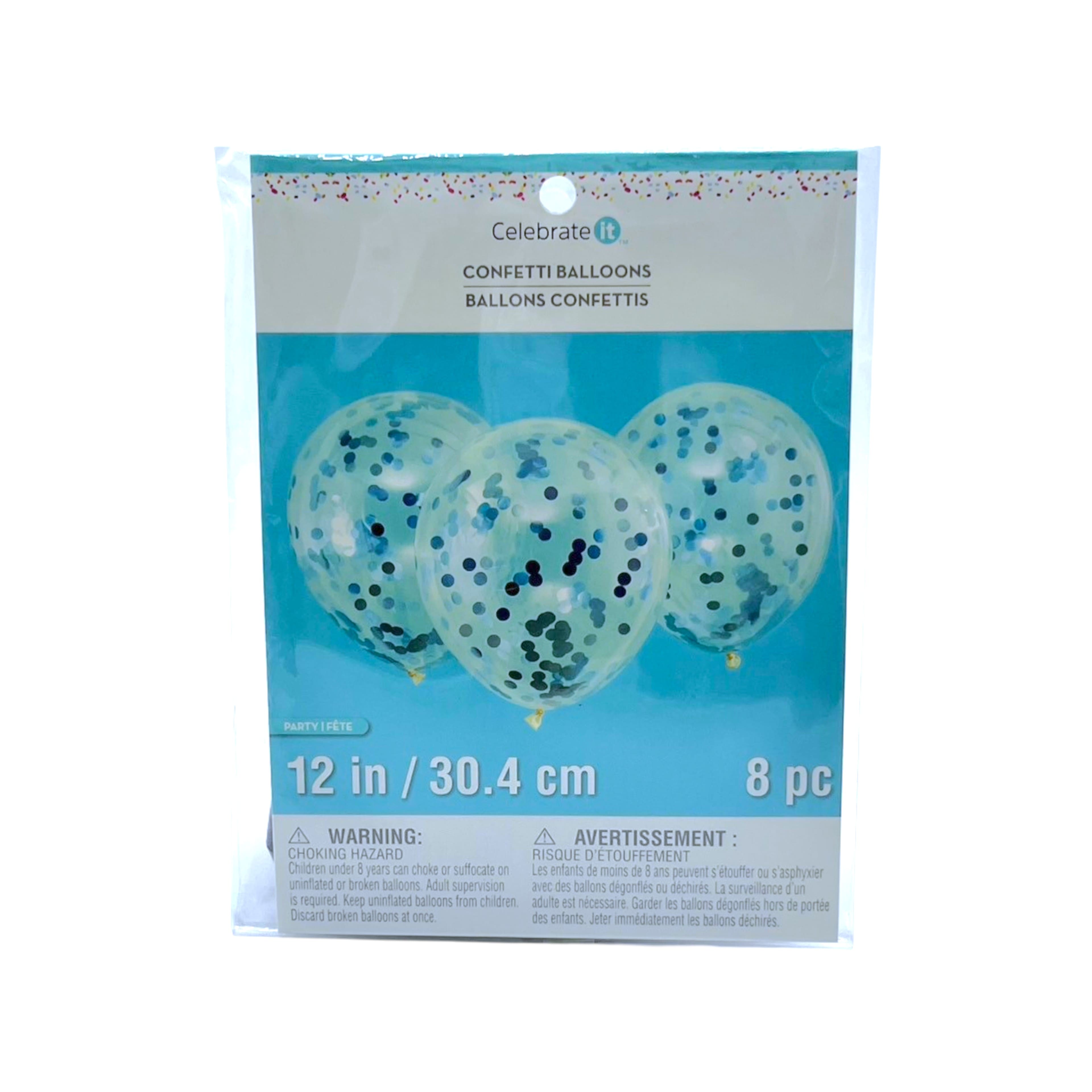 12" Confetti Balloons, 8ct. by Celebrate It™