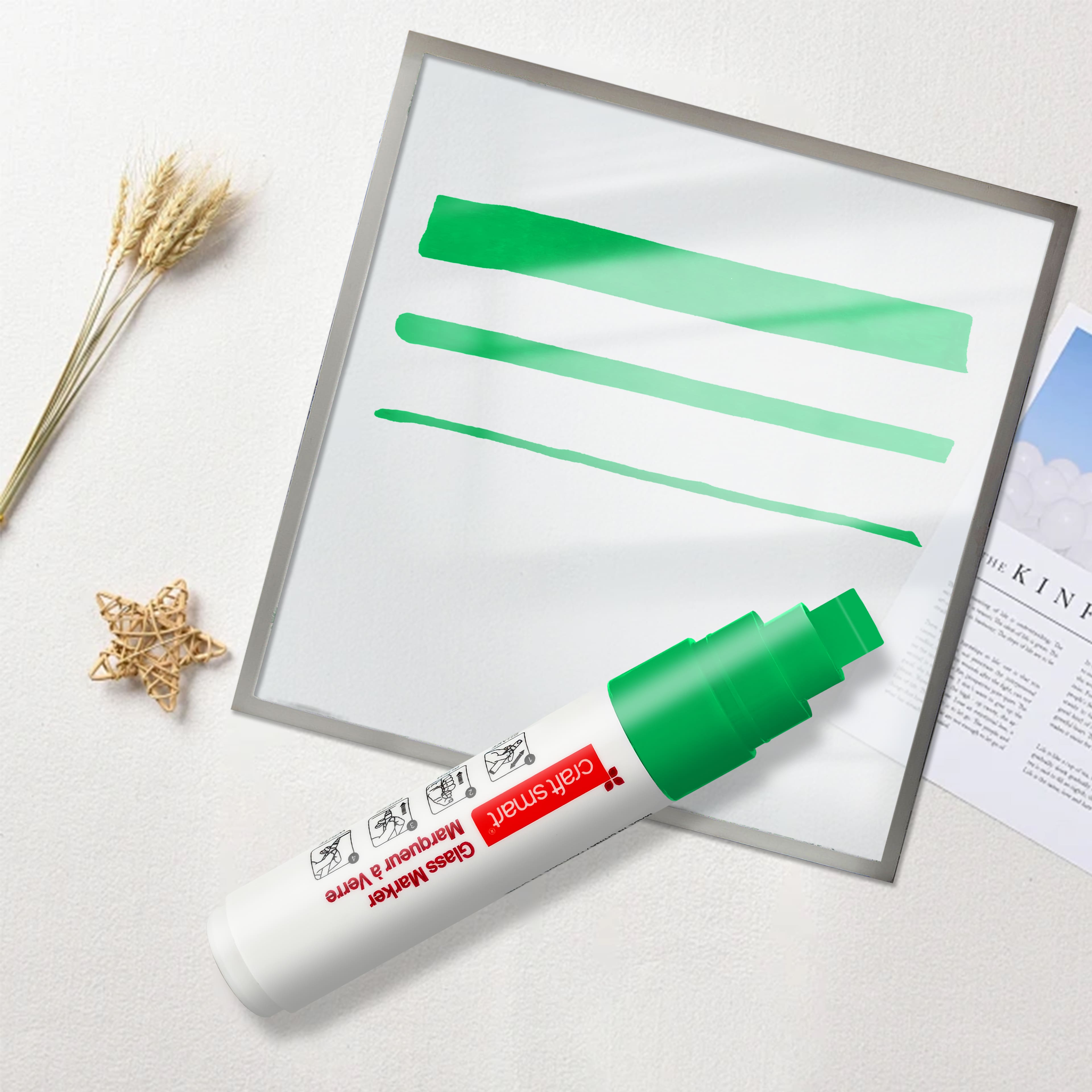 3-in-1 Nib Glass Marker by Craft Smart&#xAE;