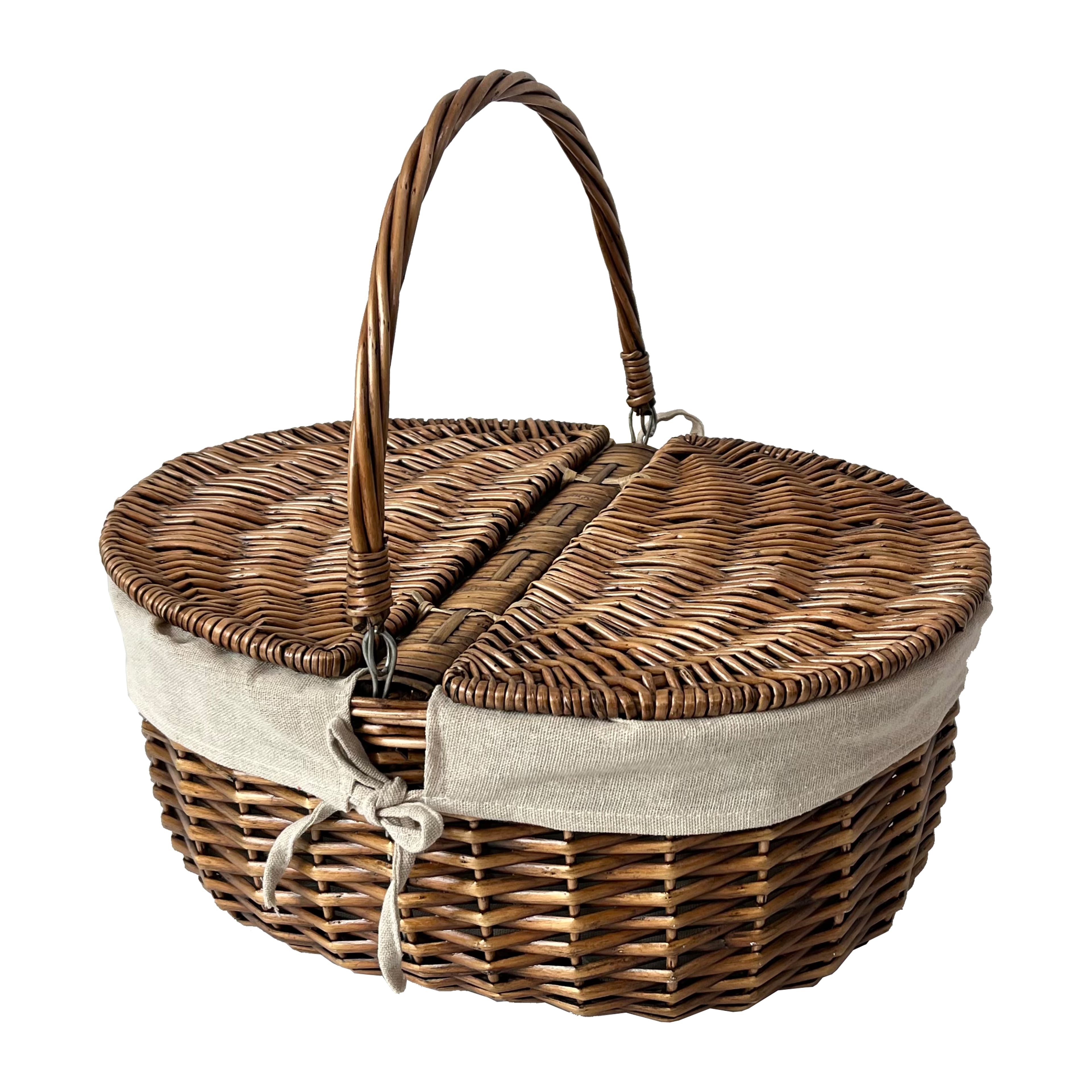 17 Willow Picnic Basket with Liner by Ashland®