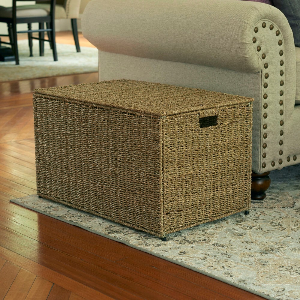 Household Essentials Large Woven Chest