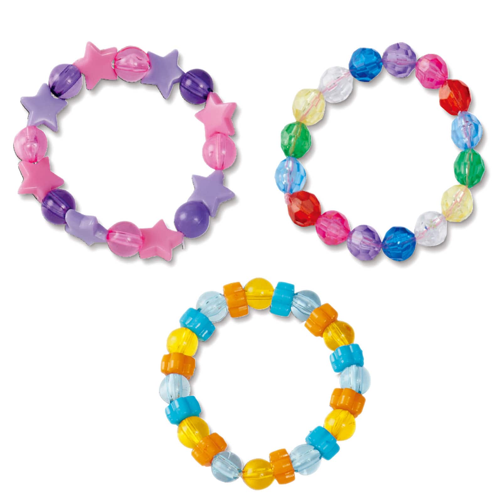 8 Pack: Rainbow Bead Kit Box by Creatology™