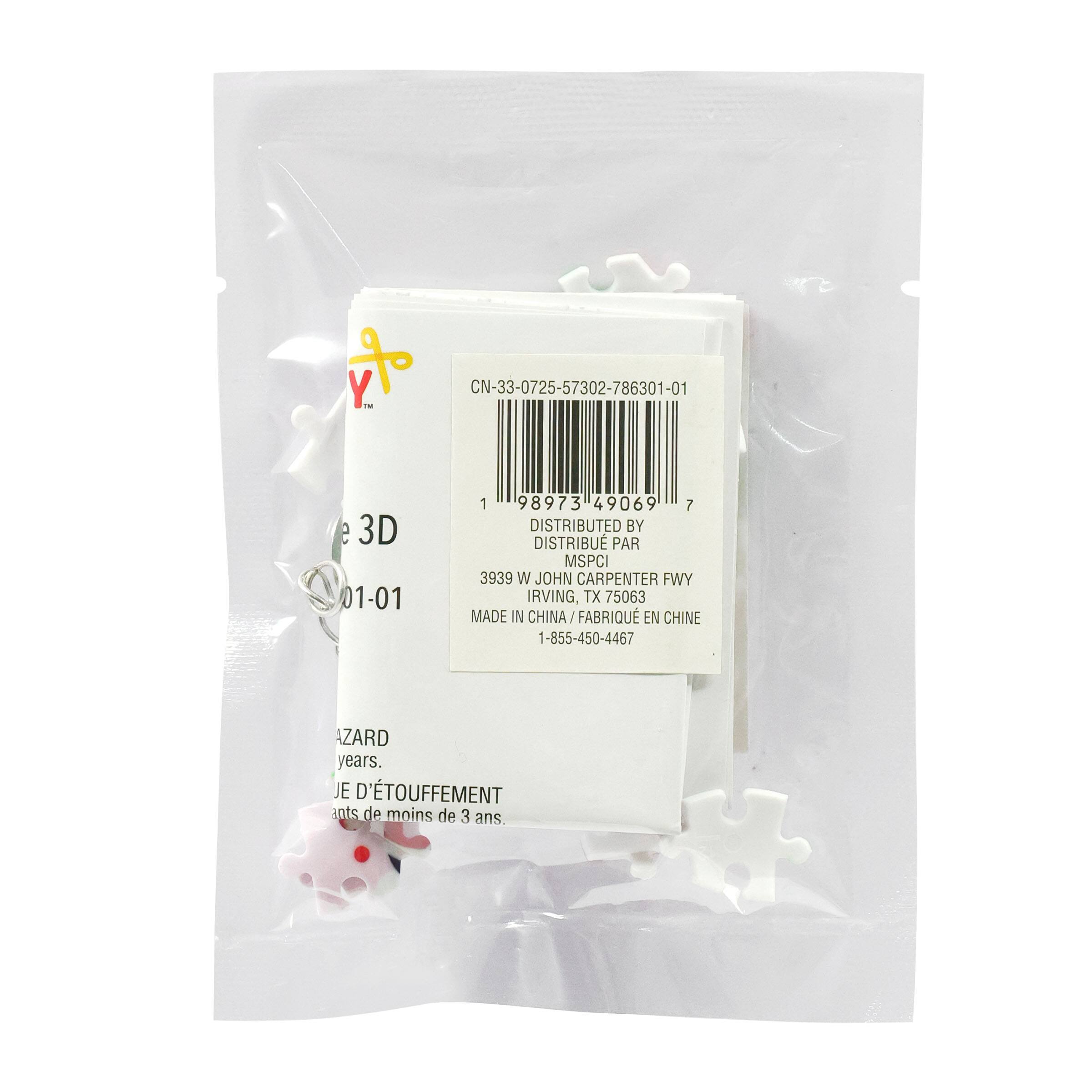 Santa 3D Puzzle Keychain by Creatology&#x2122;