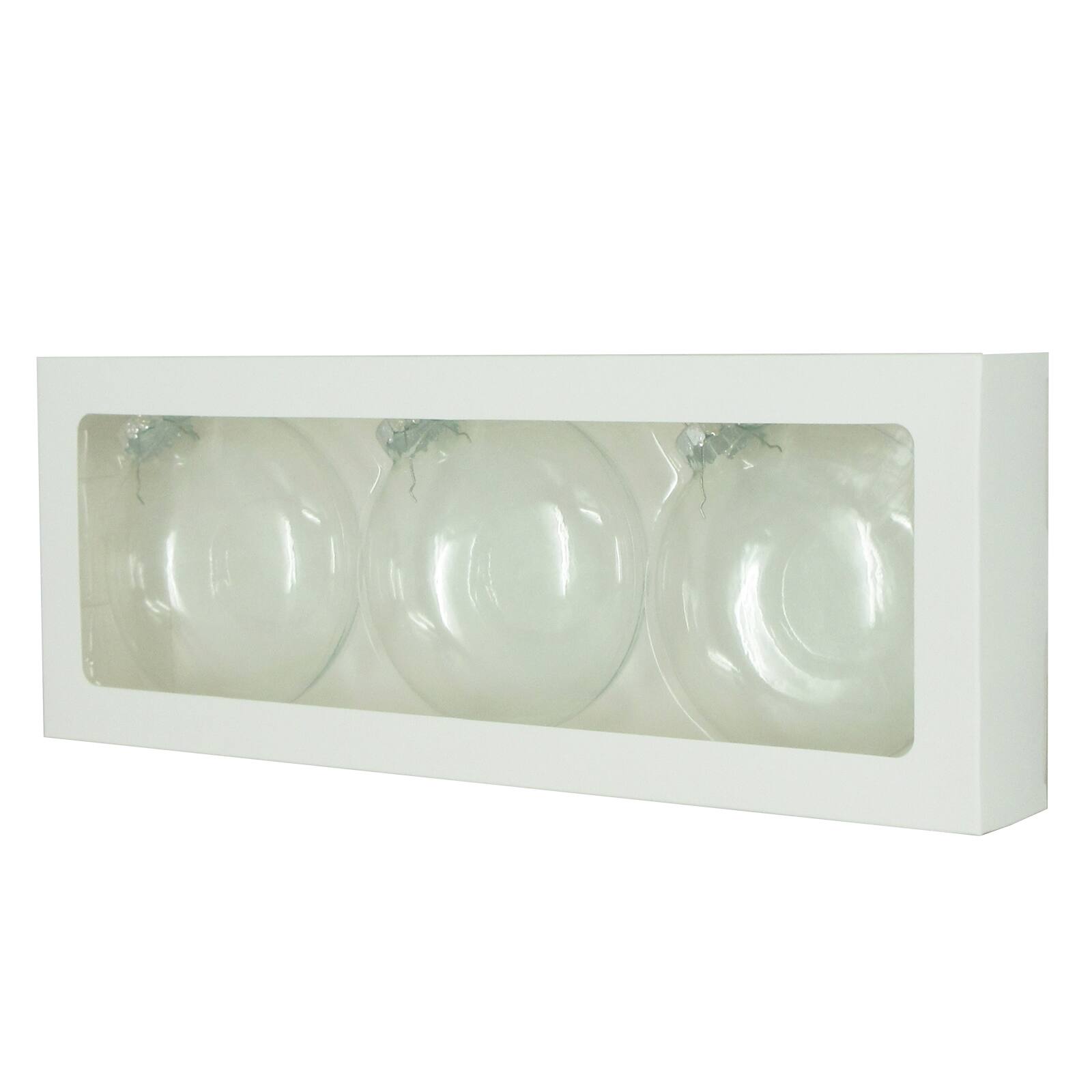 3ct. 4" Clear Glass Disc Ornaments by ArtMinds™ Michaels