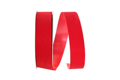 JAM Paper Holiday Red Velvet Ribbon