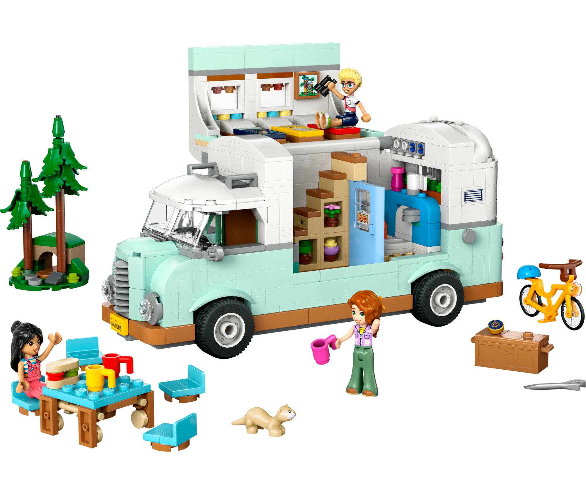 LEGO® Friends Friendship Camper Van Adventure Role-Play Building Set 42663