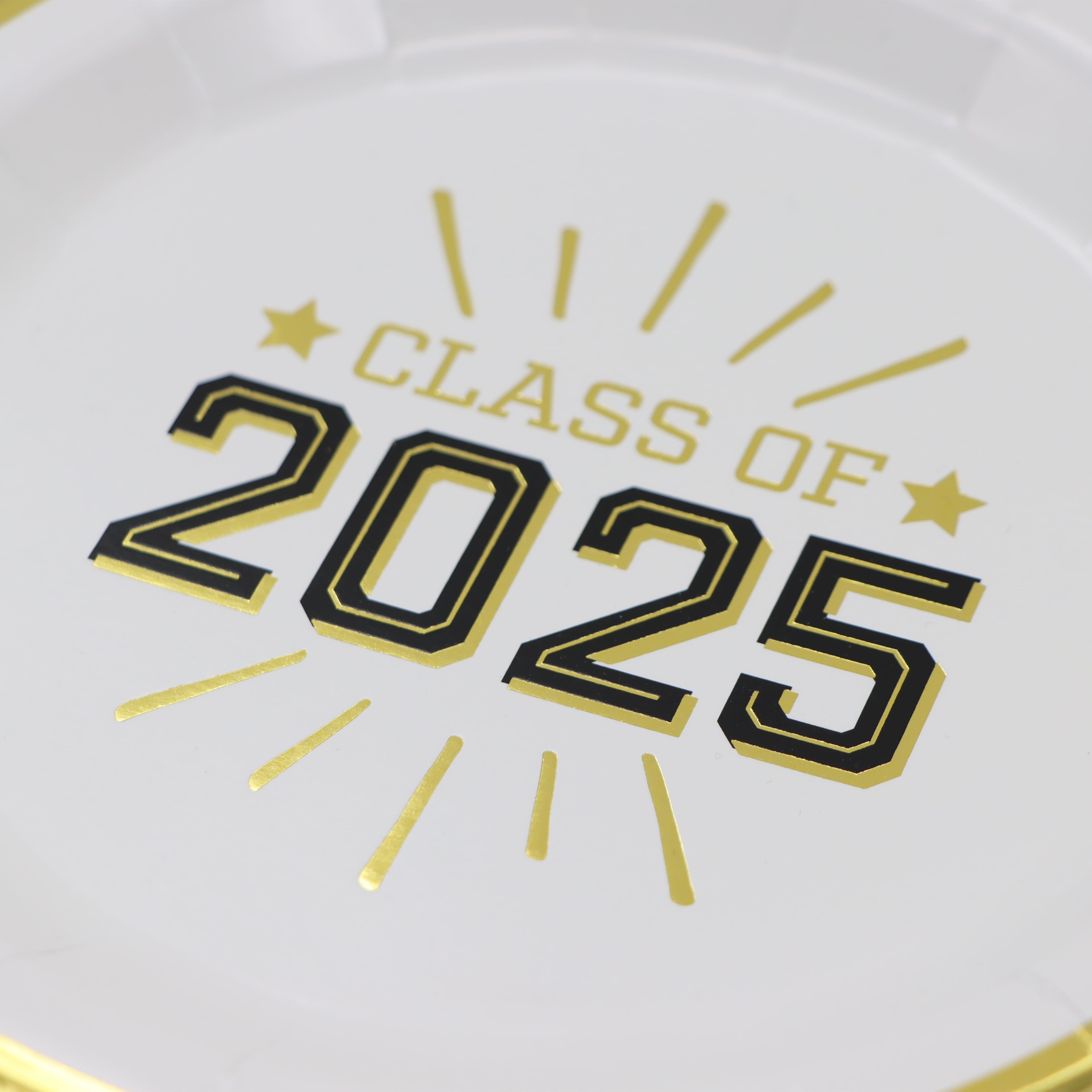 7&#x22; Class of 2025 Paper Plates, 12ct. by Celebrate It&#x2122;