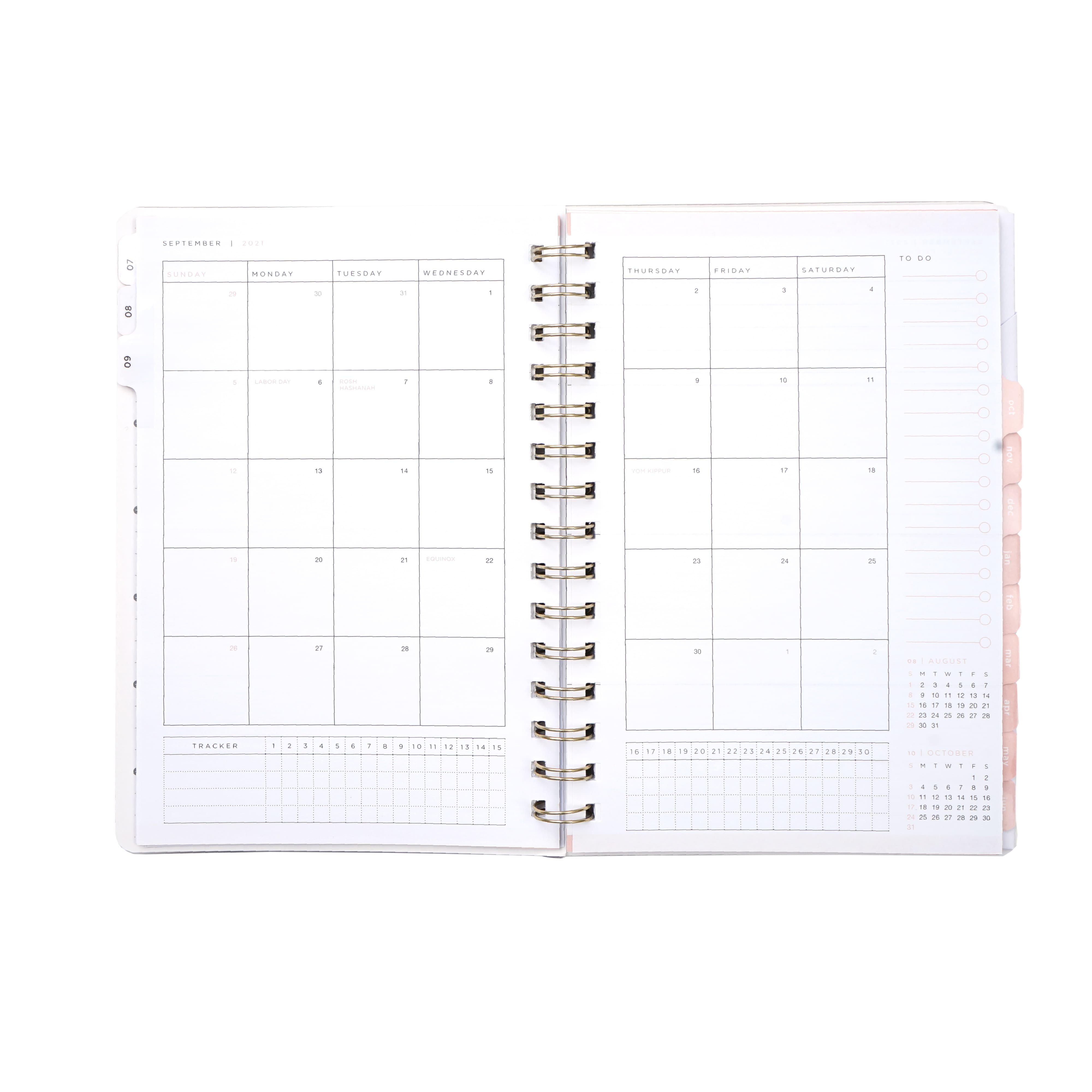 Russell + Hazel® Floral Weekly Spiral A5 Planner Weekly Planners