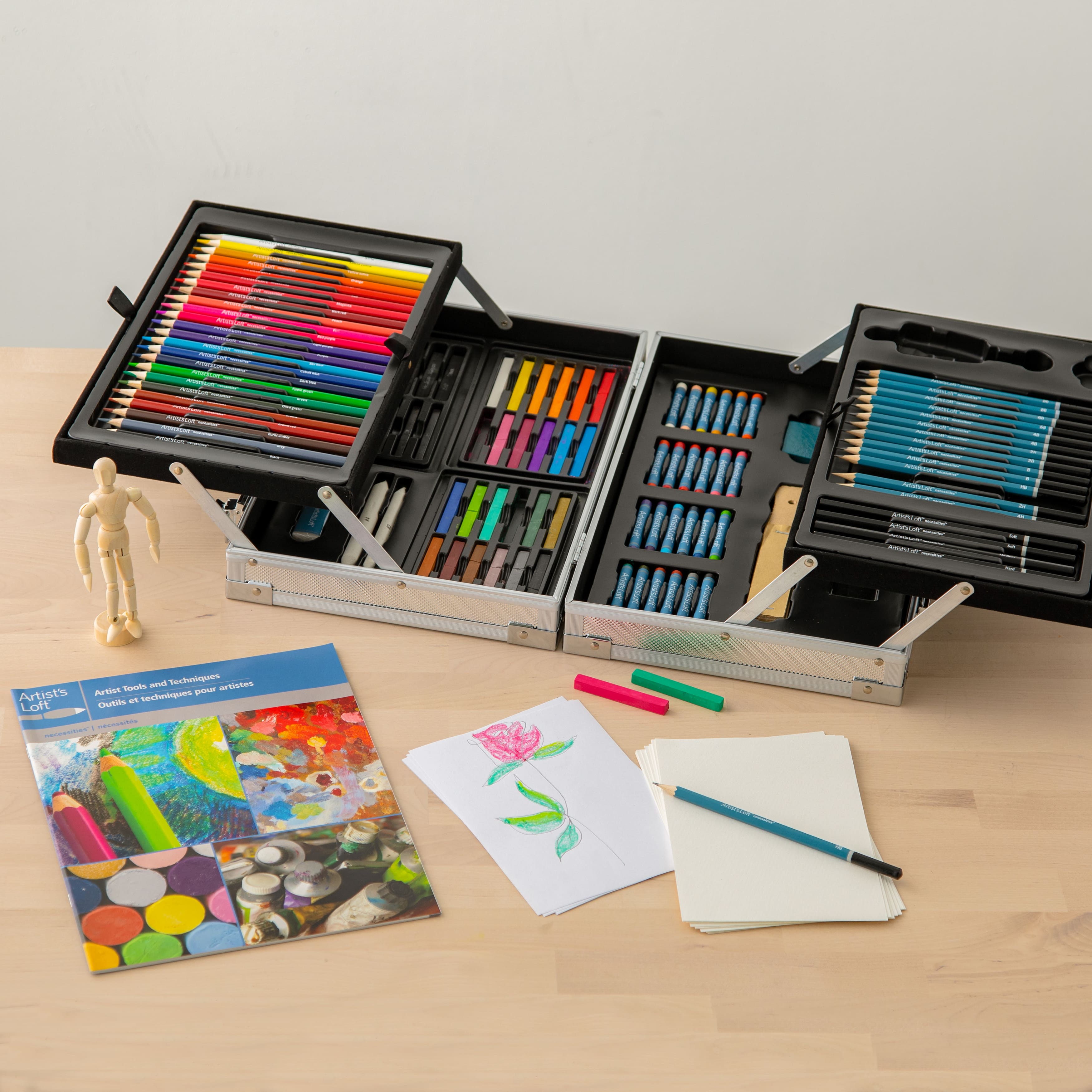 126 pc. Drawing Art Set by Artist's Loft™ Necessities™, Michaels