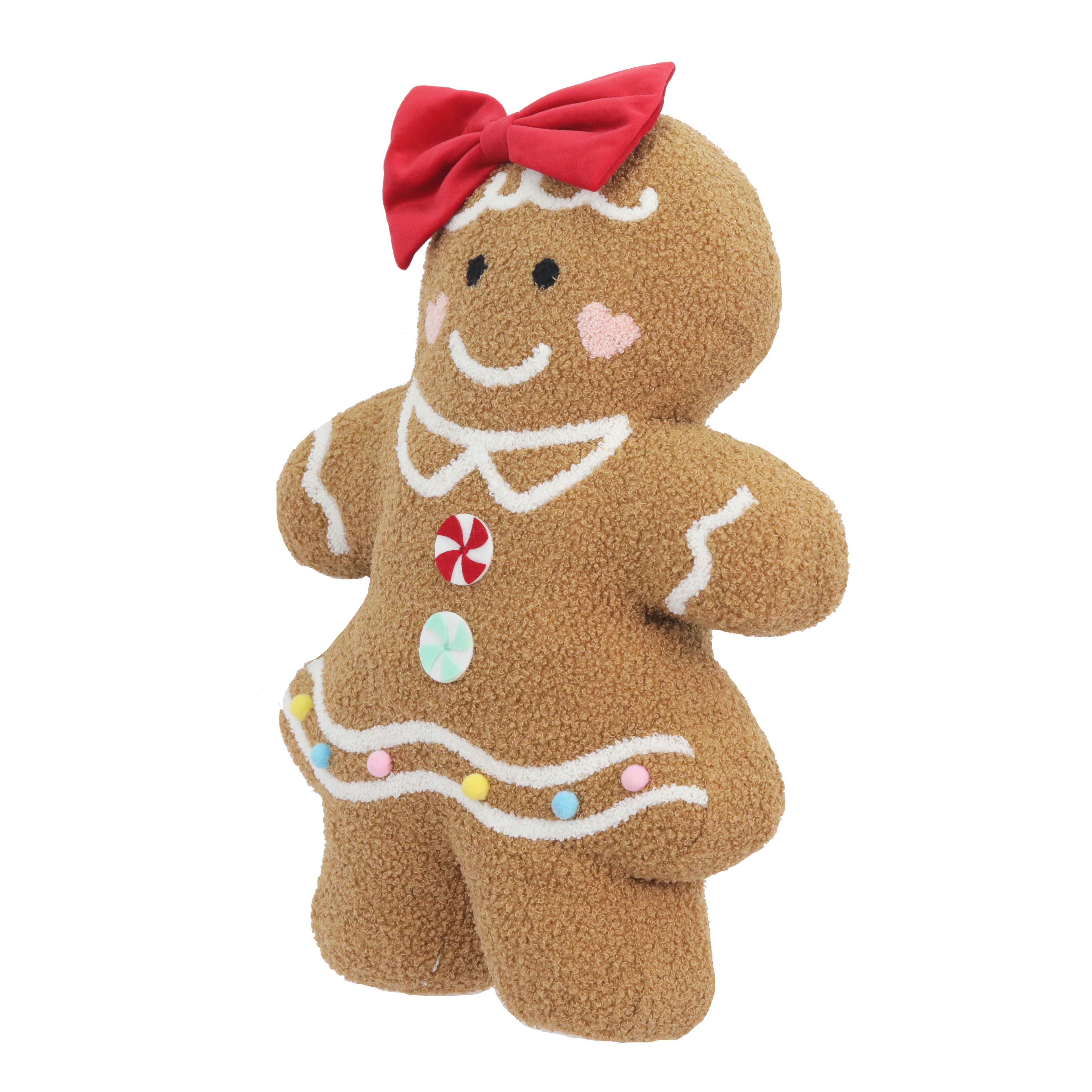 18&#x22; Gingerbread Girl Pillow by Ashland&#xAE;