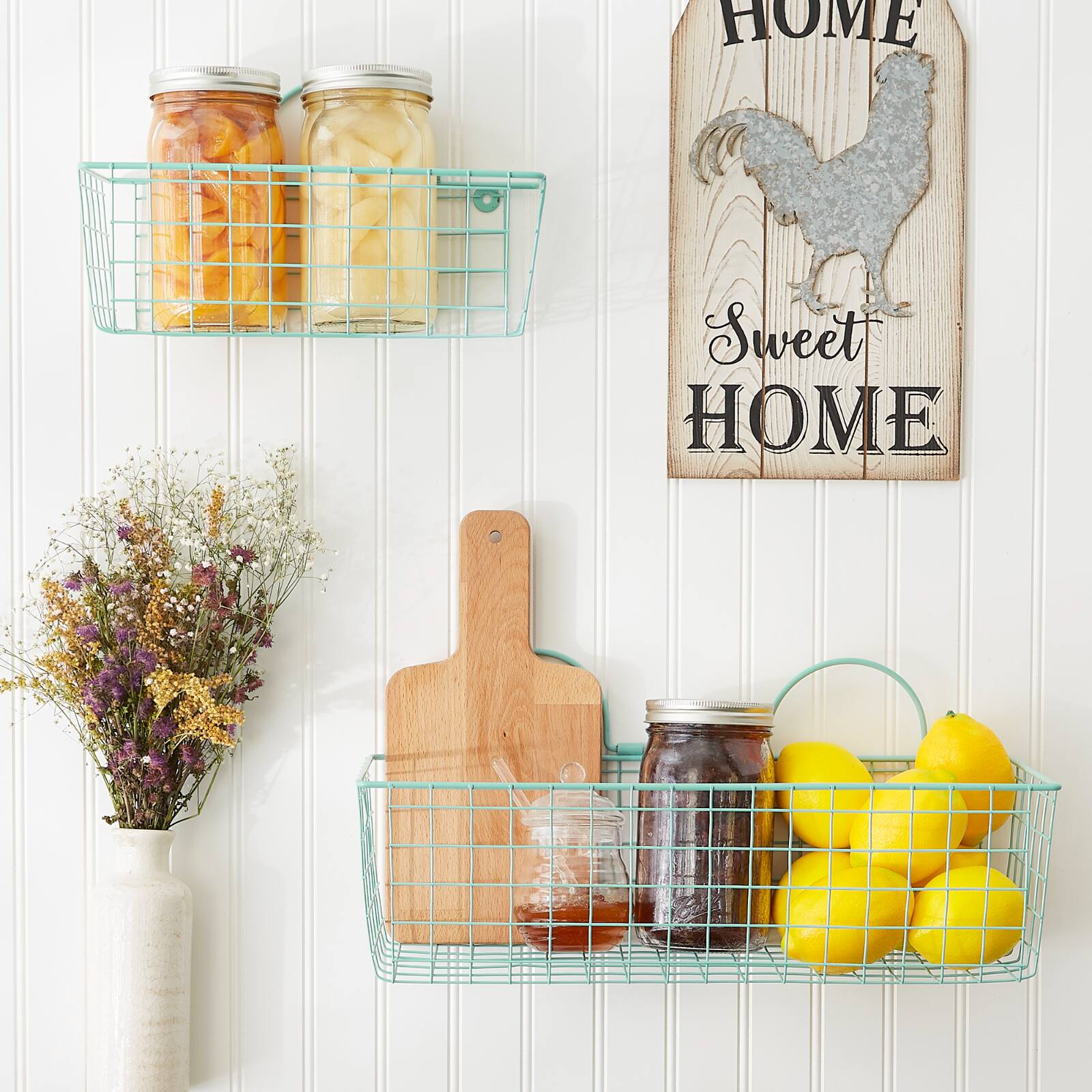 DII&#xAE; Wire Wall Basket Set