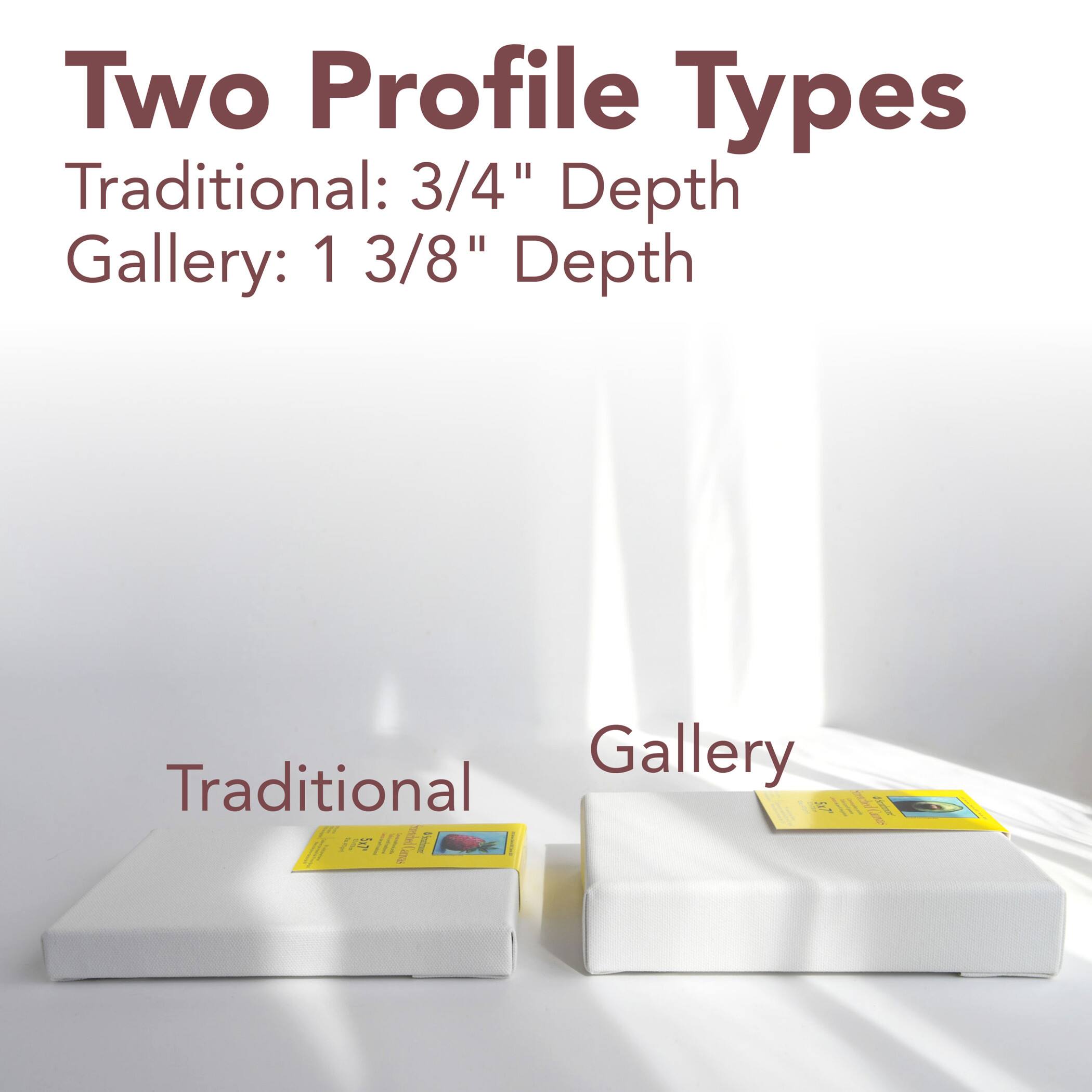 Strathmore® 300 Series Traditional Stretched Canvas