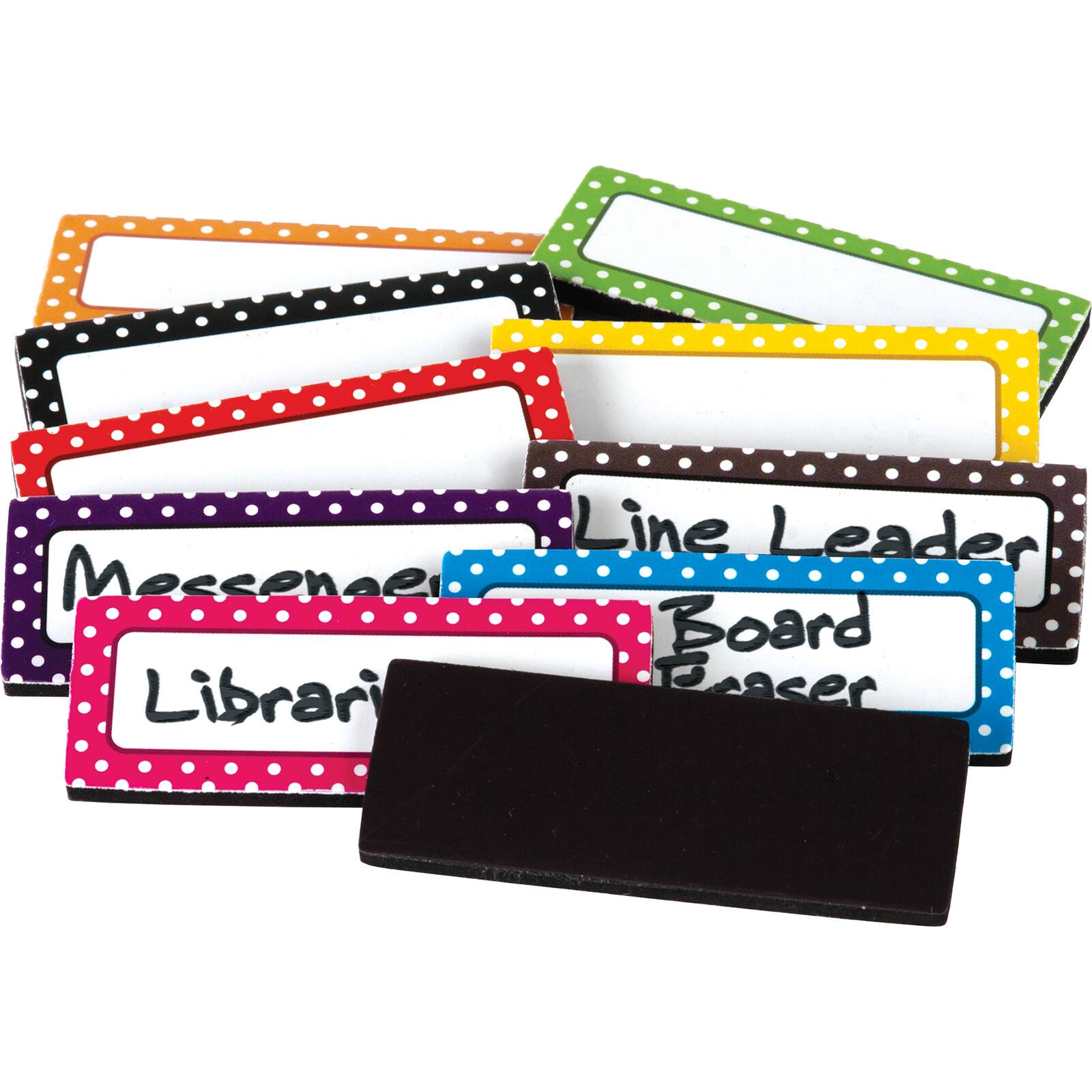 Teacher Created Resources® Polka Dots Magnetic Labels, 2 Packs of 30