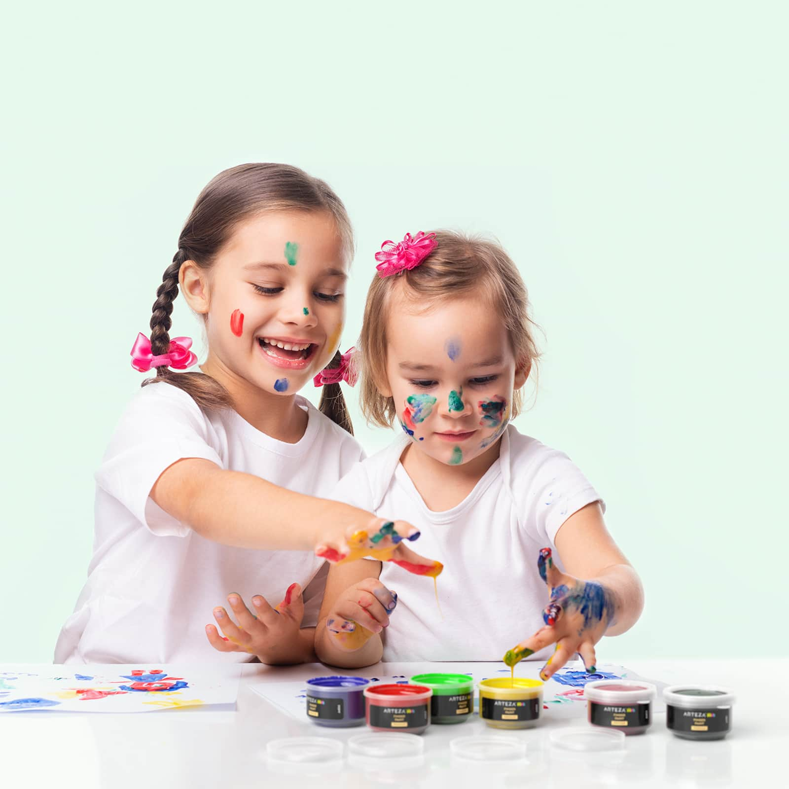 Arteza&#xAE; Finger Paint 30 Color Set