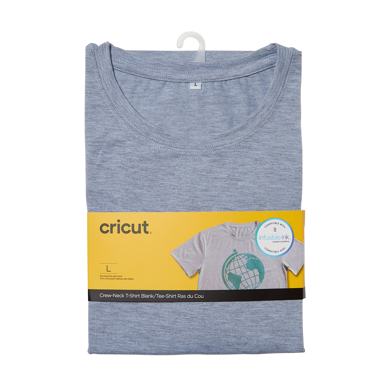 6 Pack: Cricut® Blank Crew Neck Men's T-Shirt 
