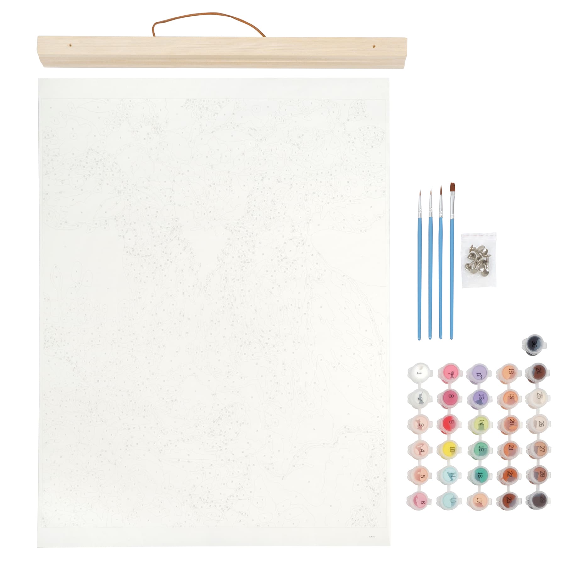 Floral Cow Paint-by-Number Kit by Artist&#x27;s Loft&#x2122; Necessities&#x2122;