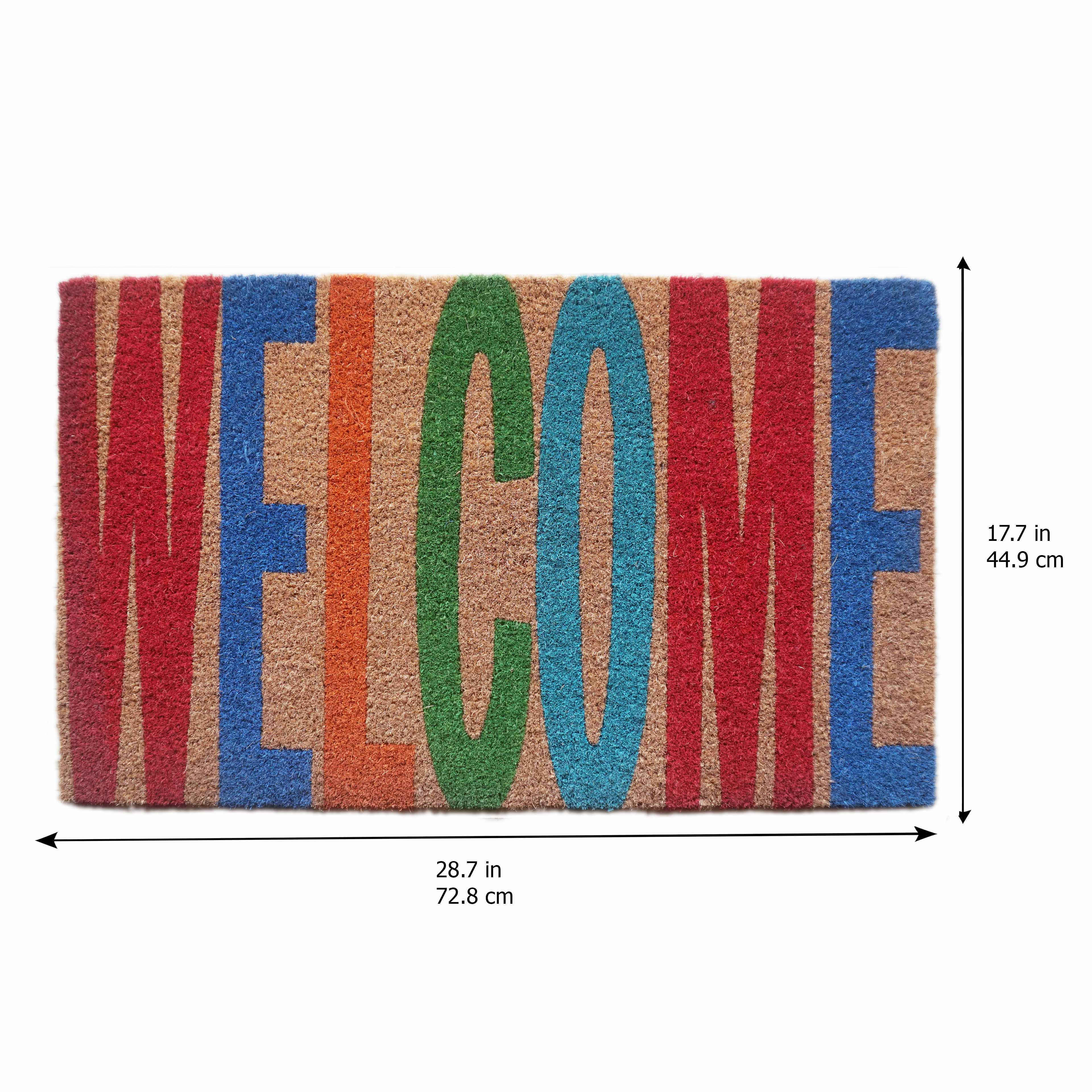 Multicolor Welcome Doormat by Ashland&#xAE;