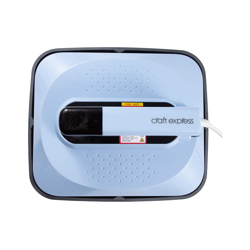 Craft Express Pacific Blue Large Handheld Heat Press