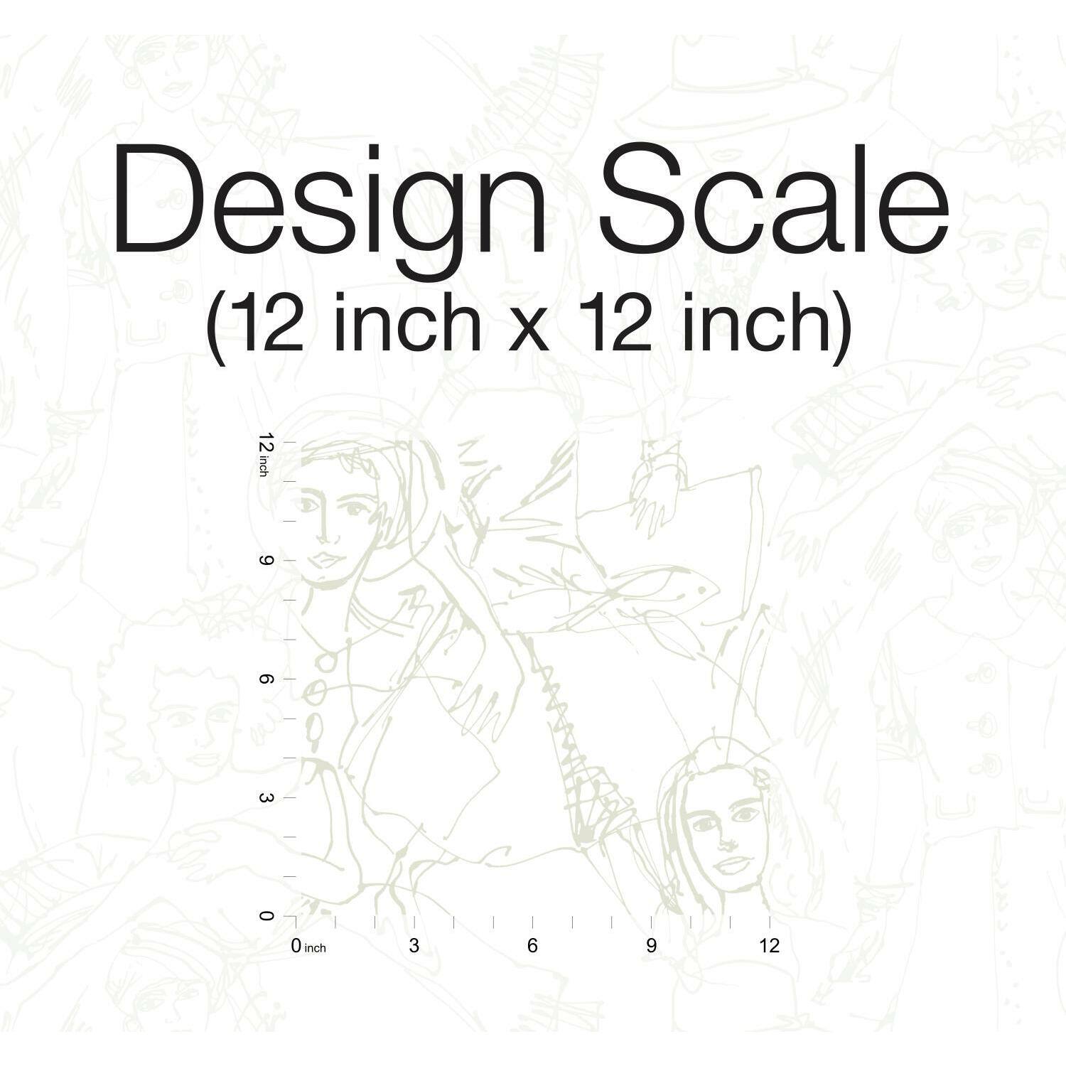 RoomMates Vogue Sketches Peel & Stick Wallpaper