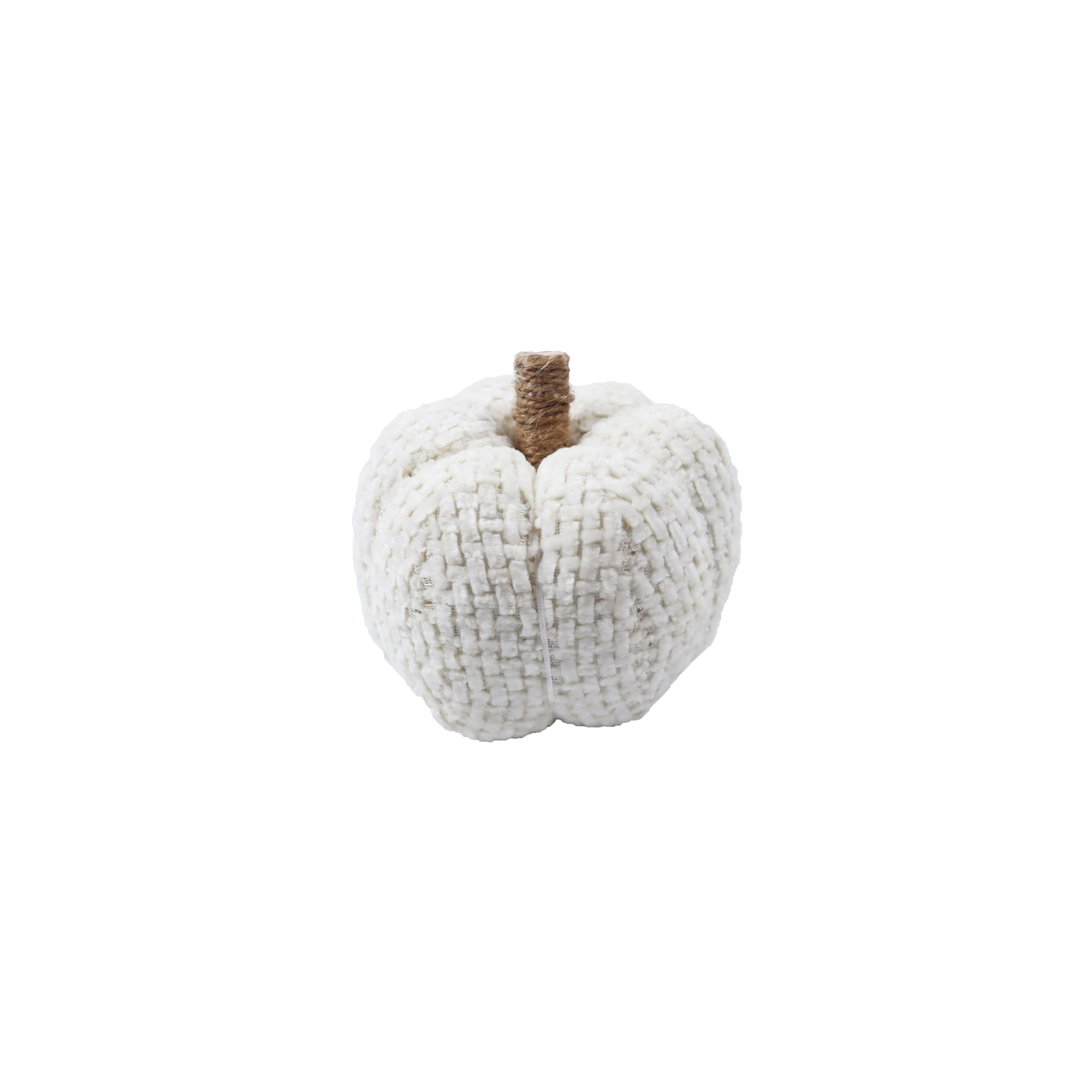 4&#x22; Chenille Pumpkin Tabletop D&#xE9;cor by Ashland&#xAE;