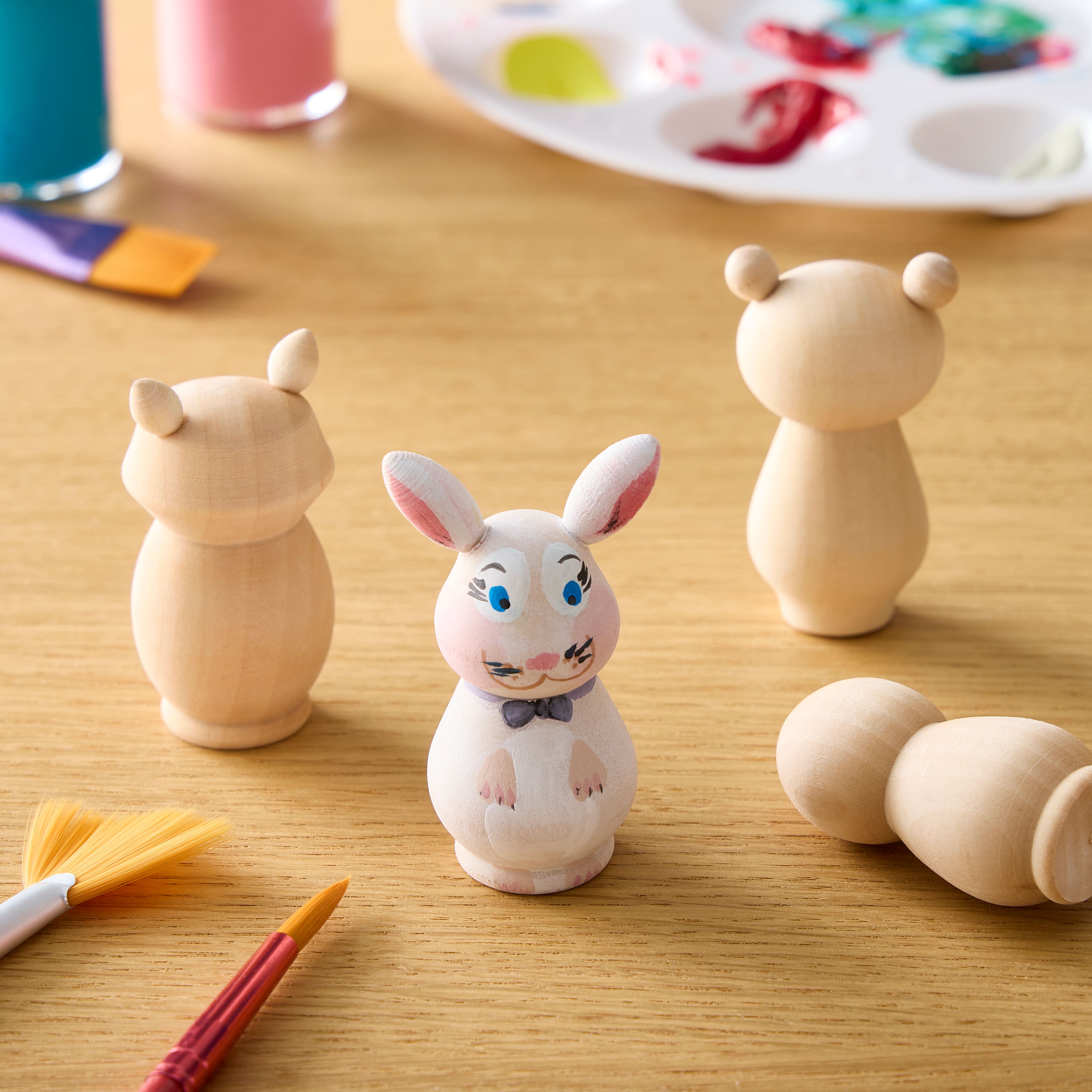 Mixed Animal Peg Figures by Creatology™ - Main Image