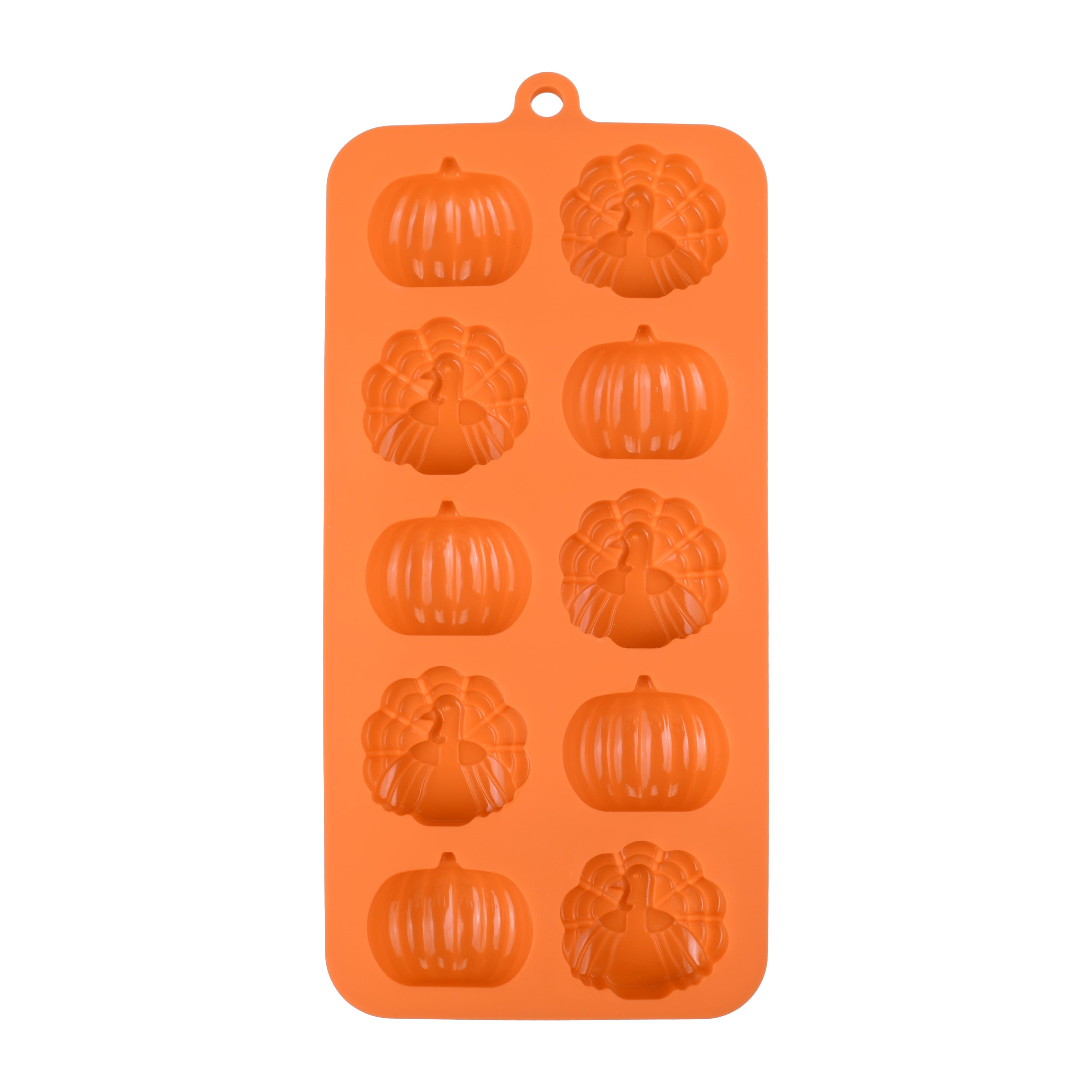 Turkey &#x26; Pumpkin Silicone Butter Mold by Celebrate It&#xAE;