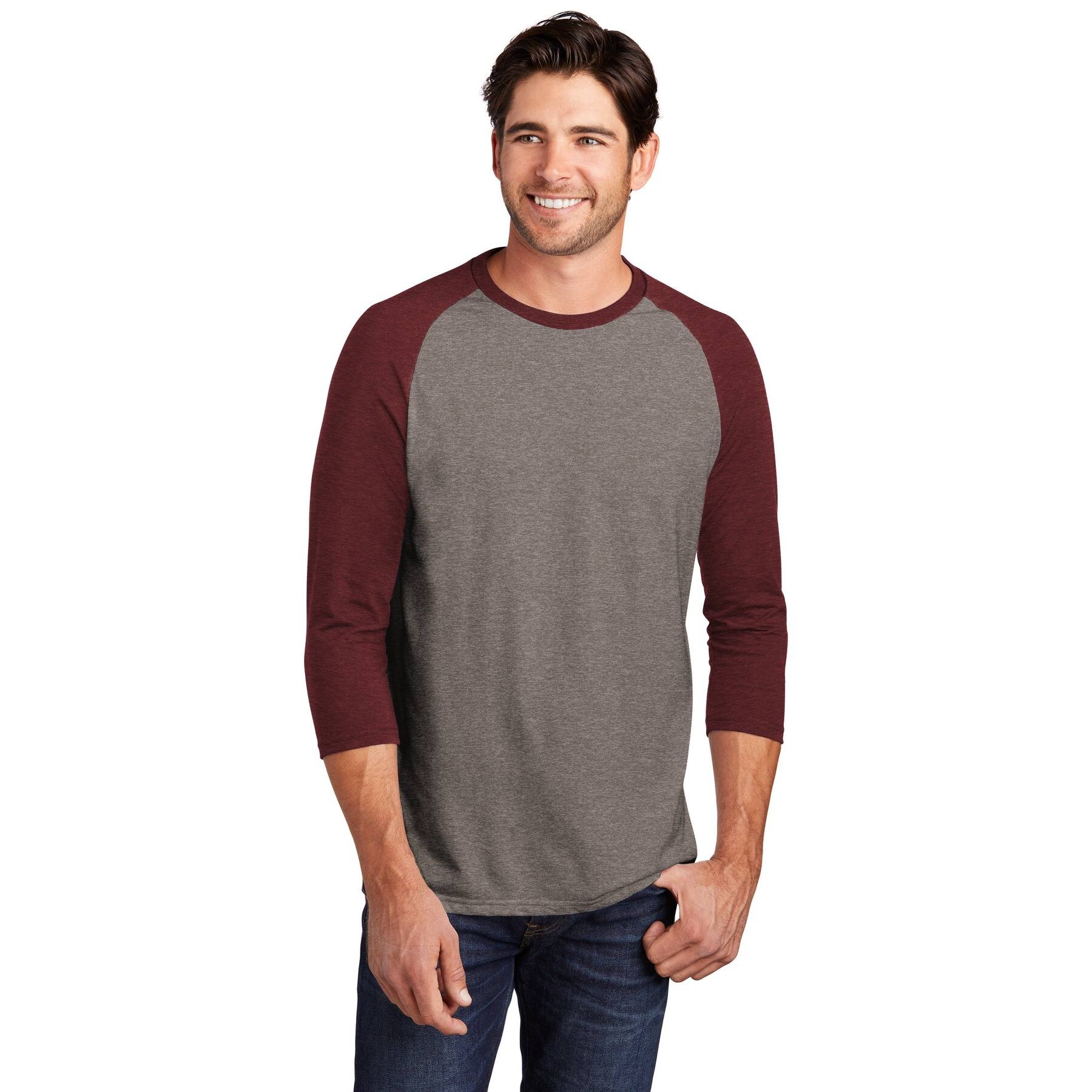 District® Perfect Tri® 3/4 Sleeve Raglan