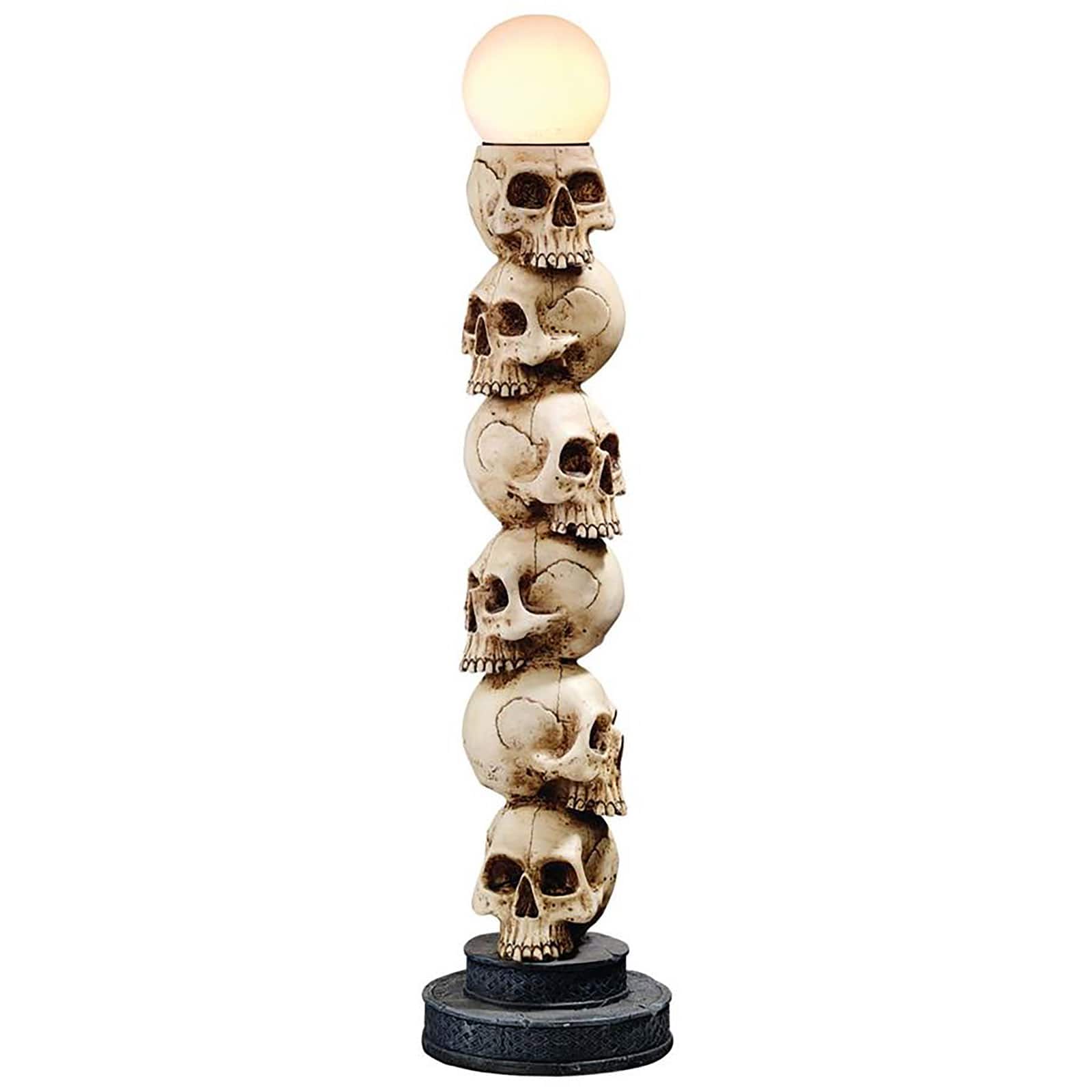 Design Toscano 2.2ft. Skulls Spire Lighted Sculpture