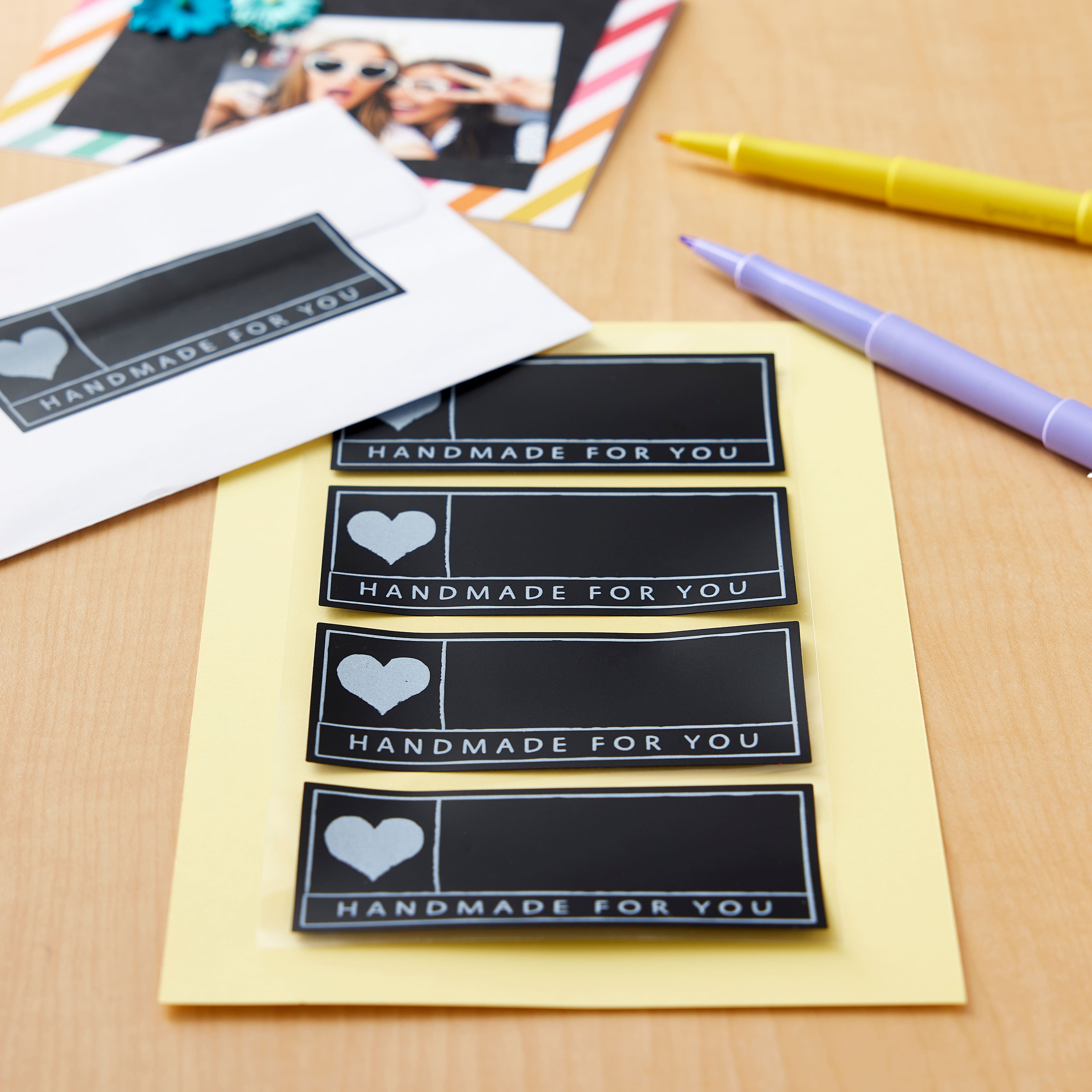 12 Packs: 12 ct. (144 total) Handmade for You Label Stickers by Recollections™