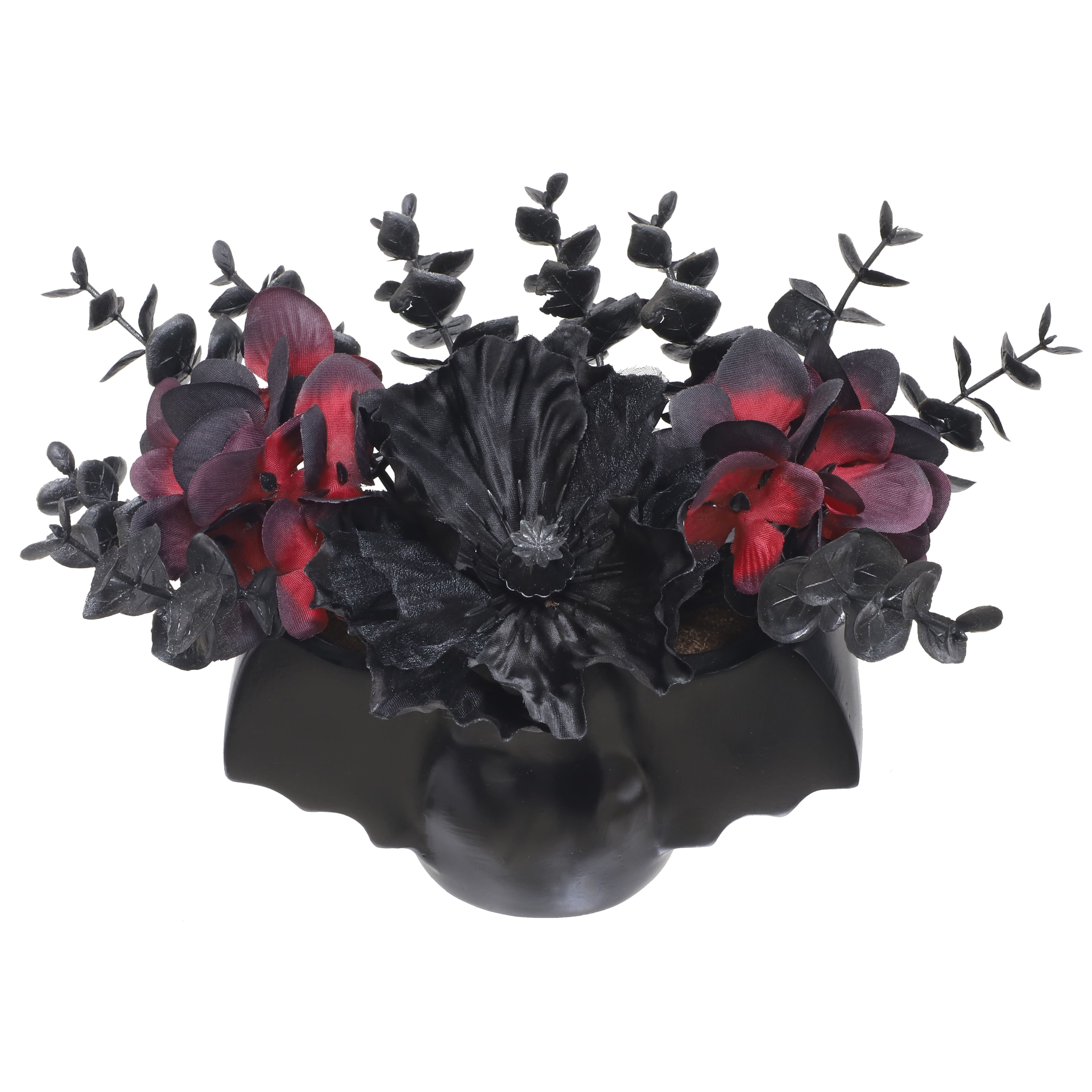 8&#x22; Potted Poppy &#x26; Hydrangea in Bat by Ashland&#xAE;