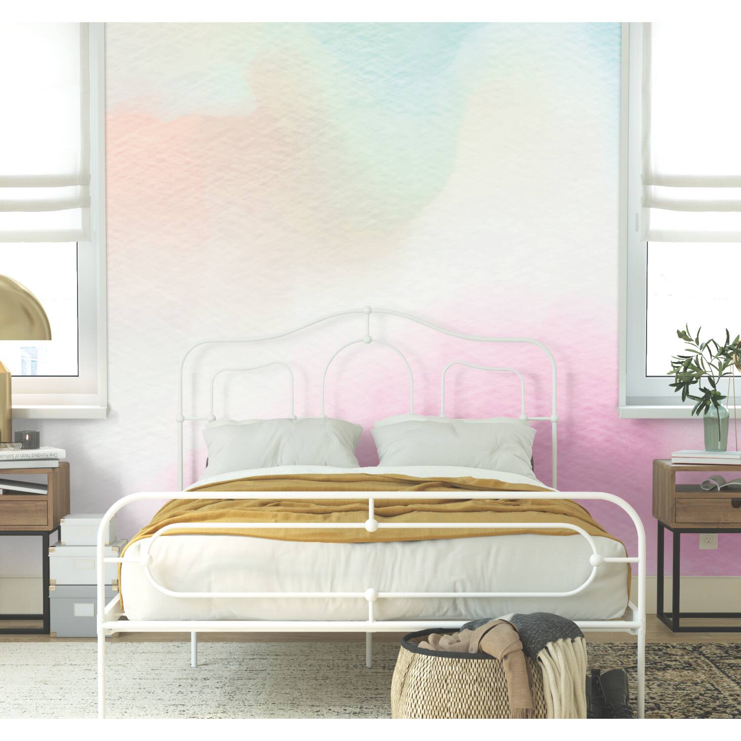 RoomMates Mr. Kate Watercolor Peel & Stick Wallpaper Mural