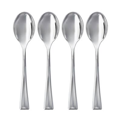 Silver Plastic Mini Spoons by Celebrate It | Michaels Kids