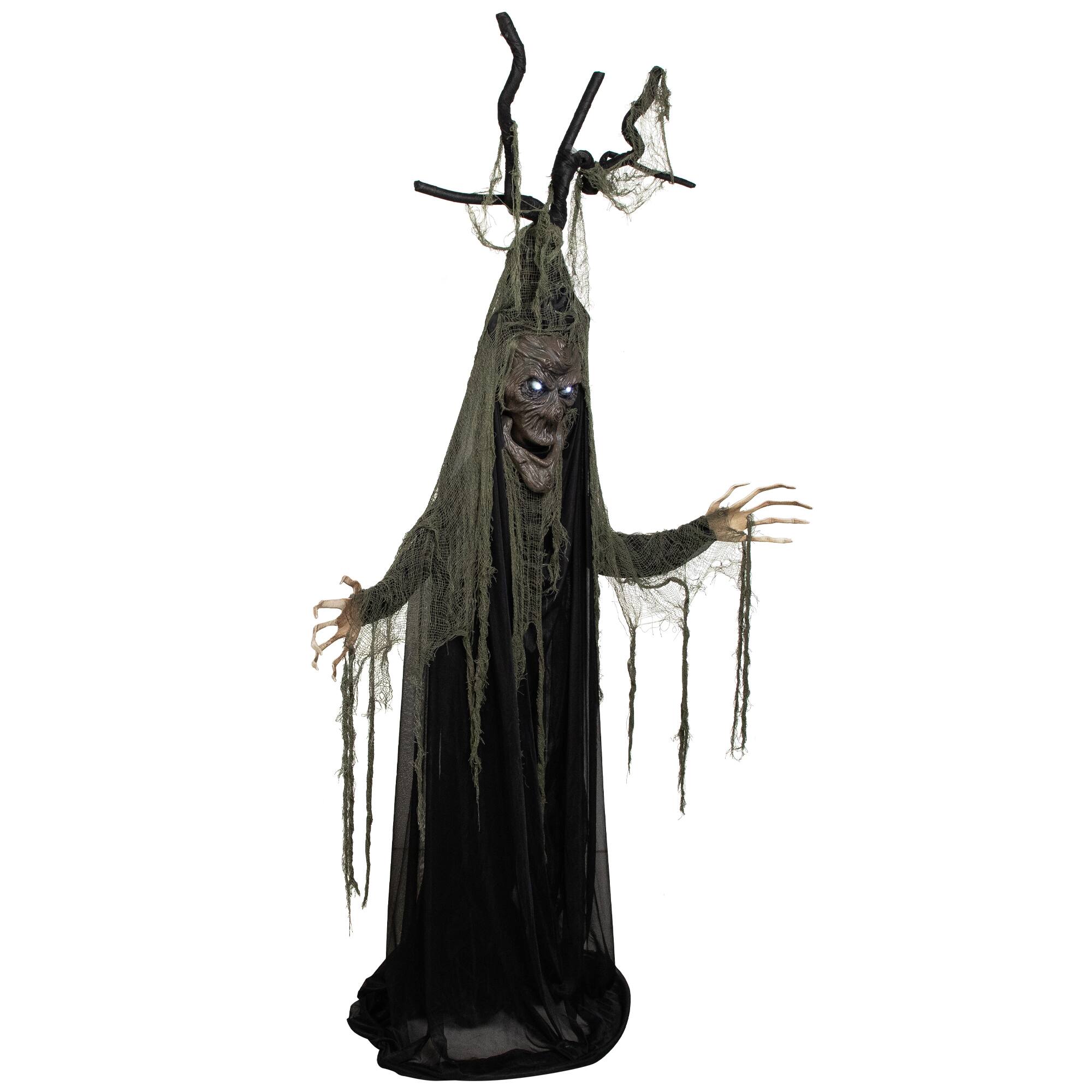 7ft. Animated Tree Man with Lighted Eyes Halloween Decoration