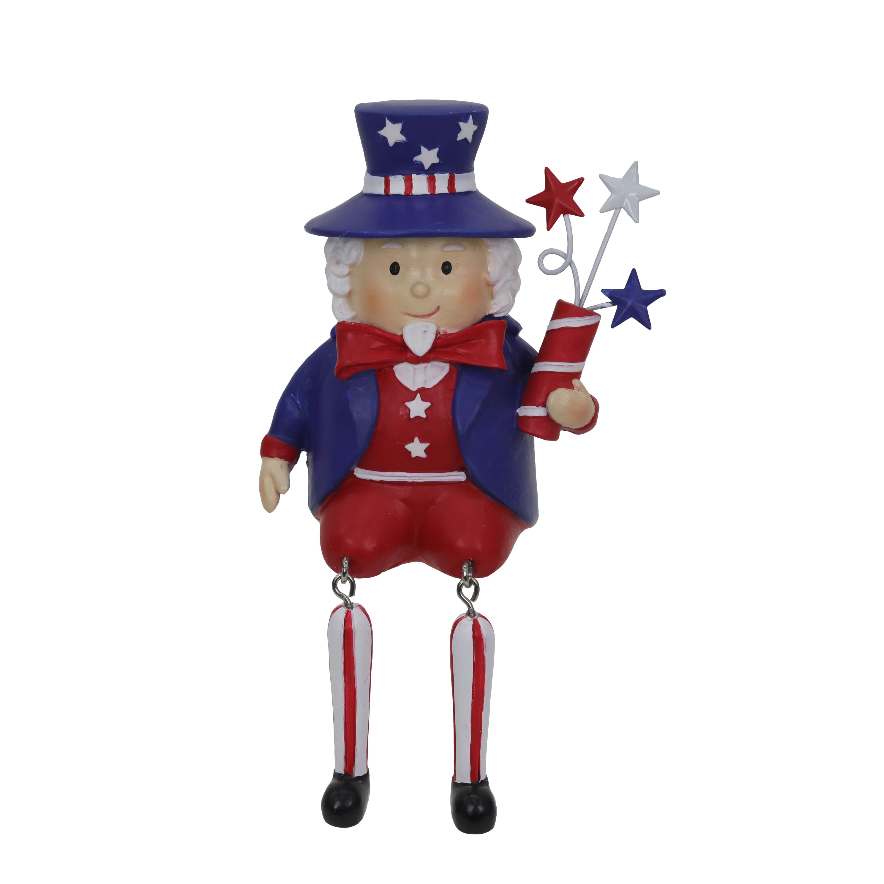 6.5&#x22; Patriotic Uncle Sam Tabletop Sitter by Celebrate It&#x2122;