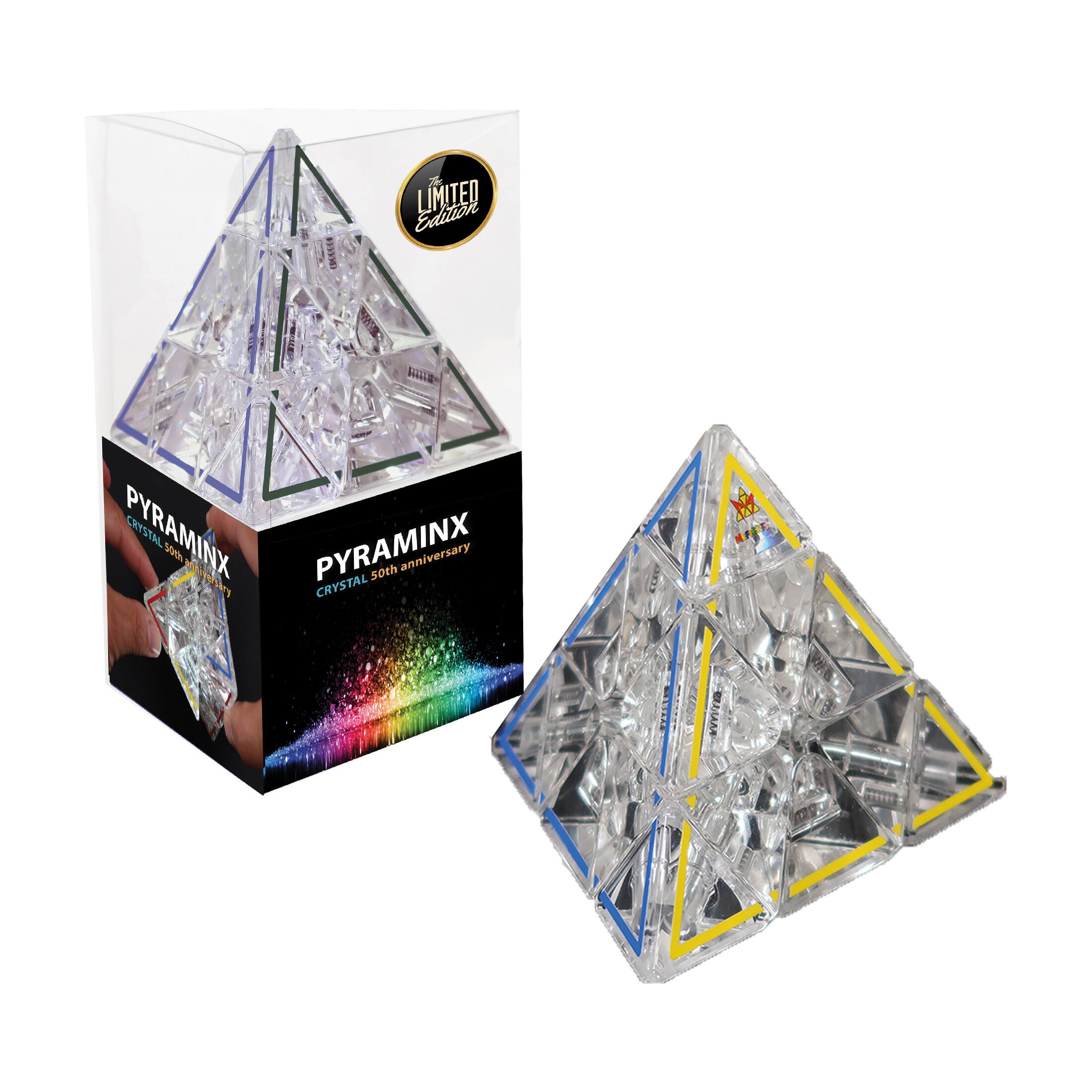 Meffert&#x27;s Puzzles - Pyraminx Crystal: 50th Anniversary Limited Edition