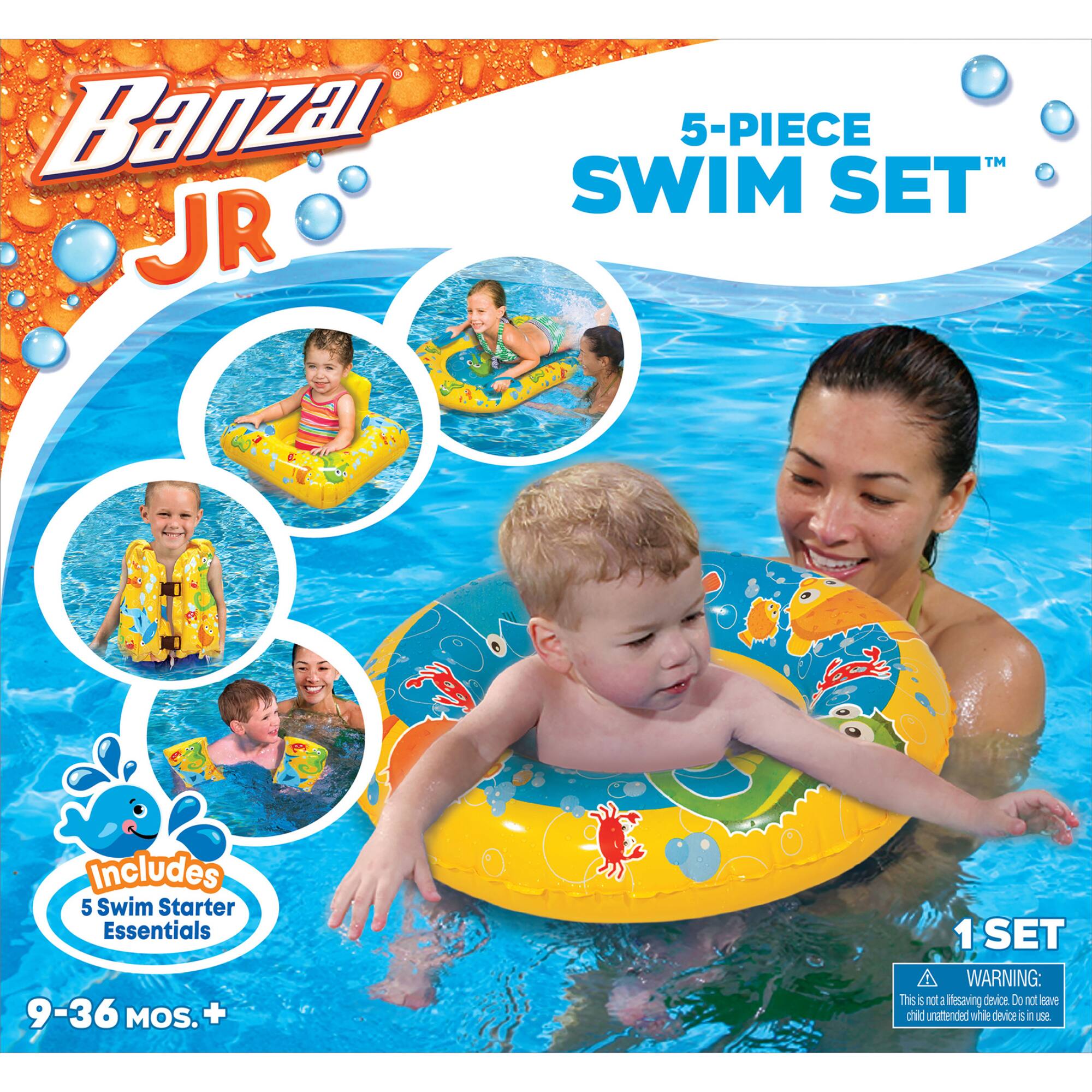 Banzai&#xAE; Jr. 5-Piece Swim Set&#x2122;