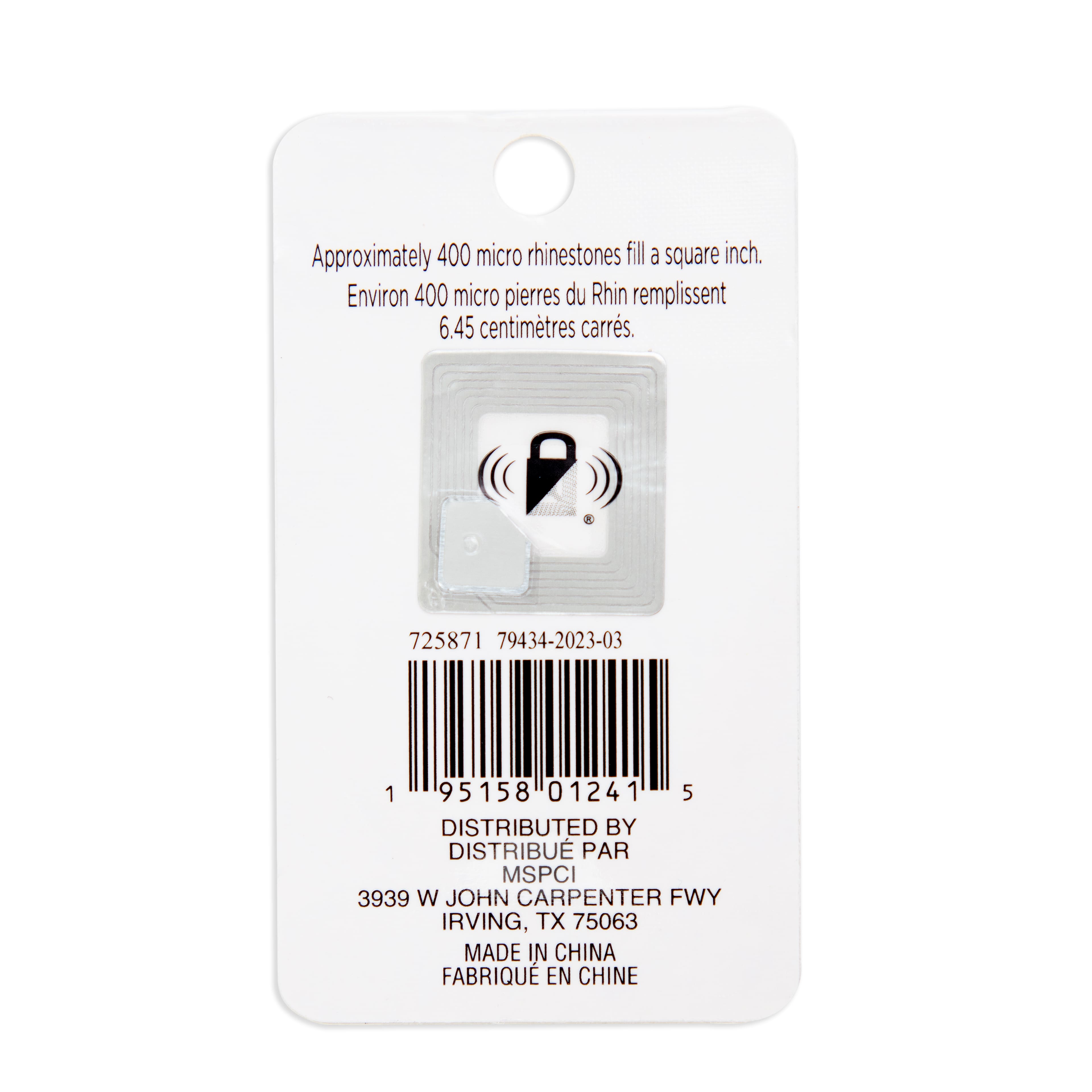 1.2mm Glass Micro Rhinestones by Bead Landing&#x2122;, 0.7oz.